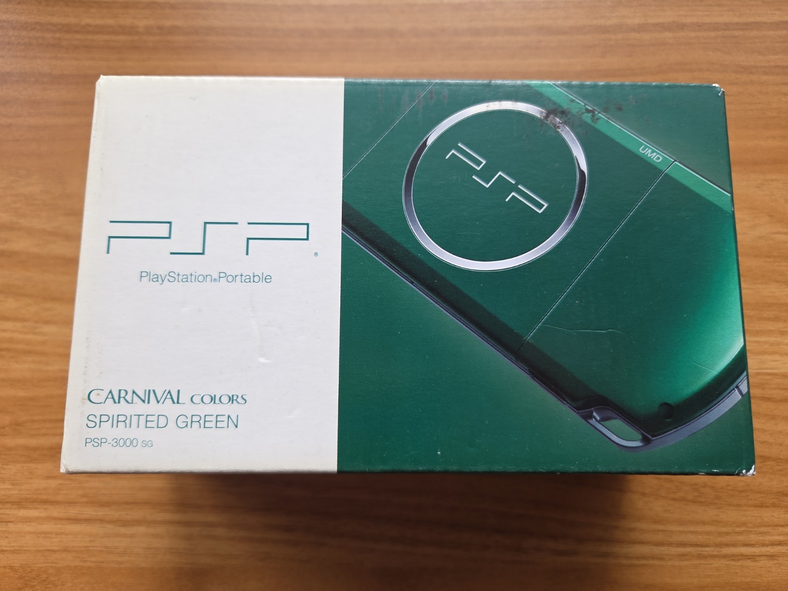 Sony PSP-3000 PSP 3000 Console Spirited Green SG Working Tested CIB