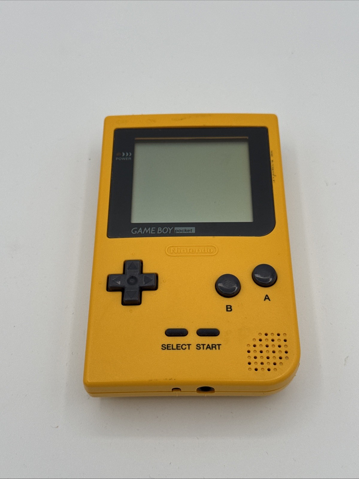 Nintendo Game Boy Pocket MGB-001 Console – YELLOW – 100% OEM – Tested Read
