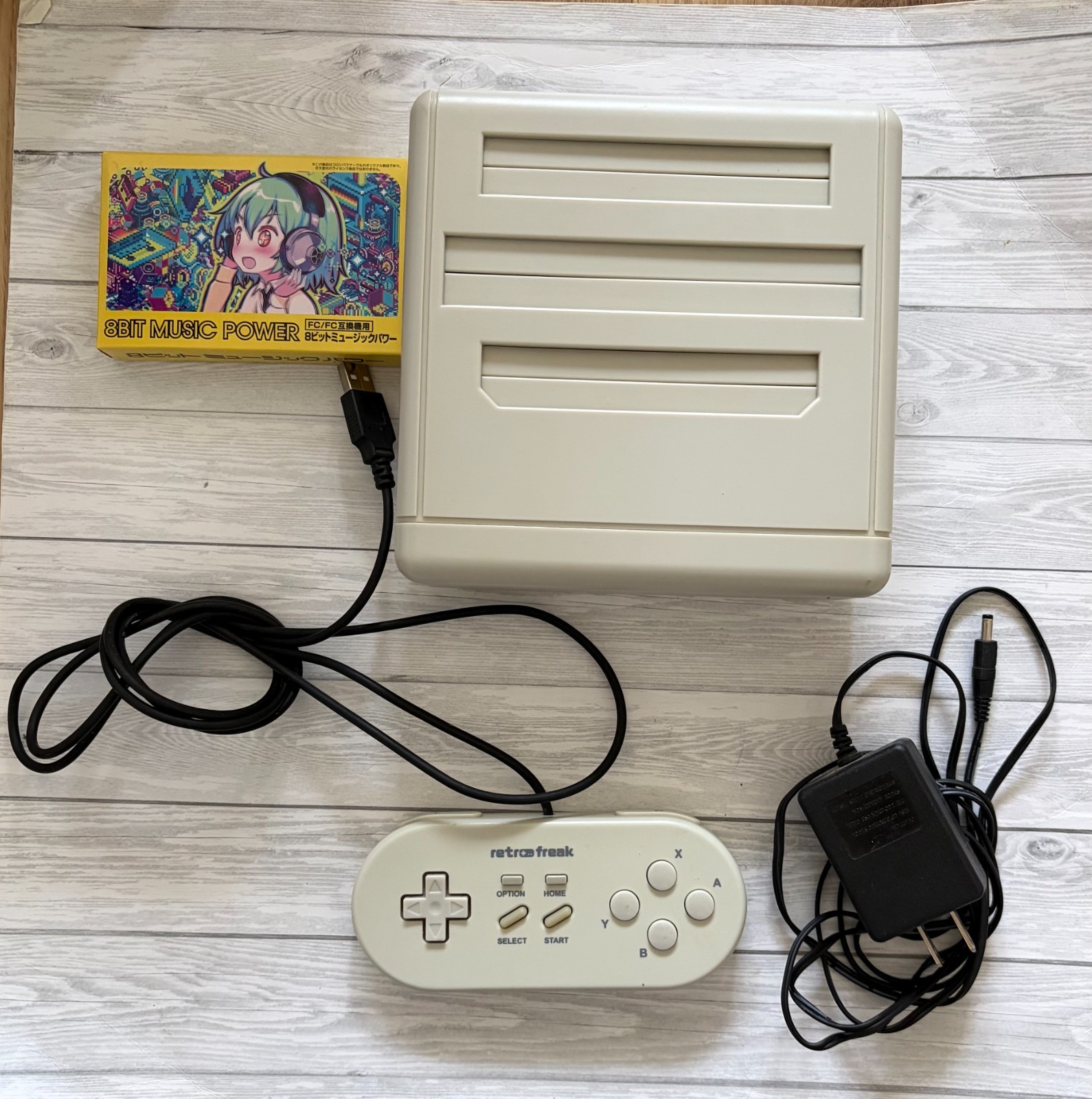 Cyber Gadget Retro Freak Console RF-1 RF-2 Controller Tested Japan