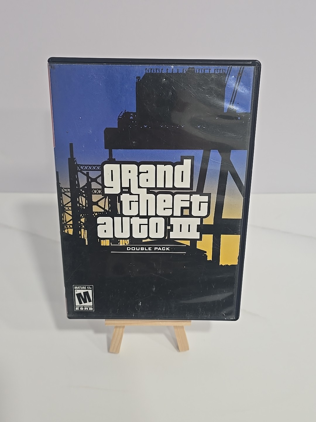 PS2 Slim Black Playstation 2 Console SCPH-77001 Grand Theft Auto III Bundle VGC
