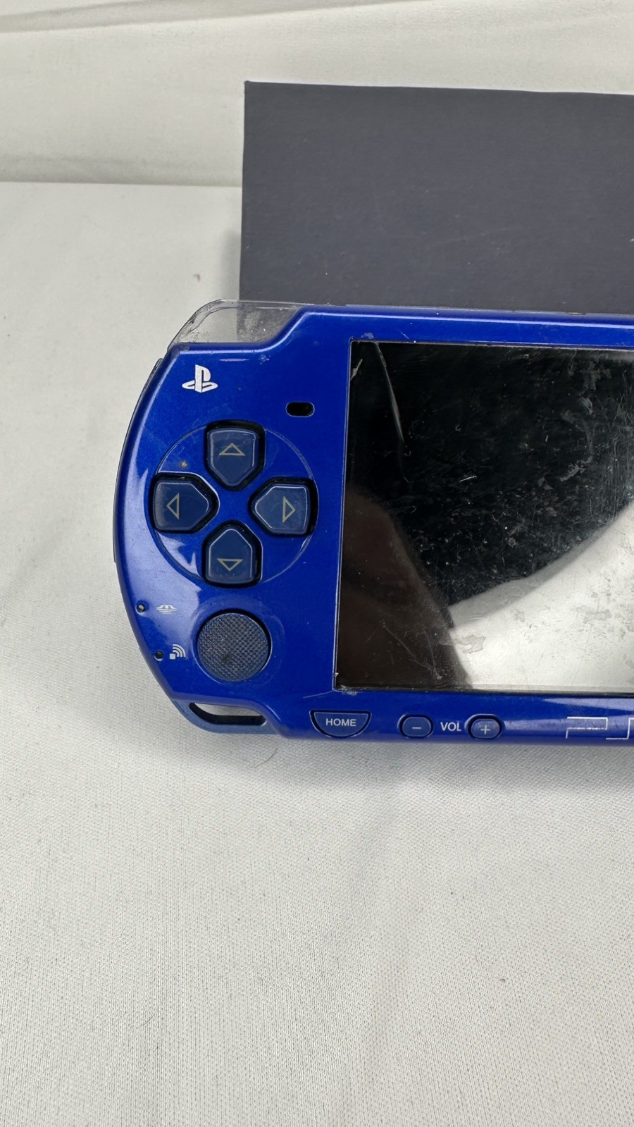 PSP-2001 Blue Playstation Portable Console FOR PARTS ‼️