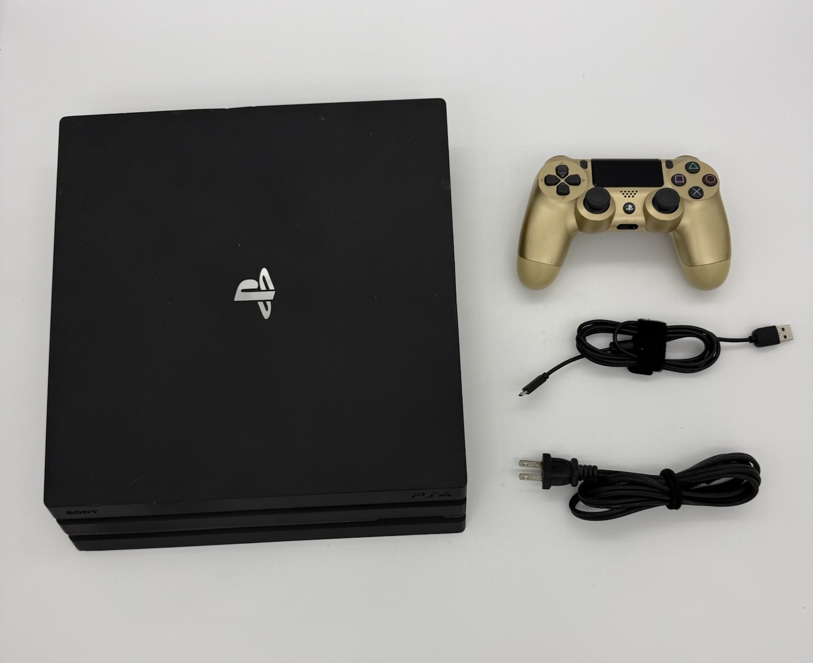 Sony PlayStation 4 Pro 1TB Game Console – Jet Black Low FW 11.00