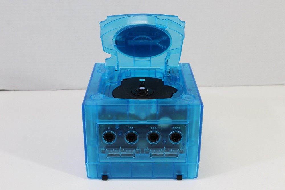 Nintendo Gamecube Console Clear Sky Ice Blue AC S-Video to HDMI NTSC-U/C DOL-001
