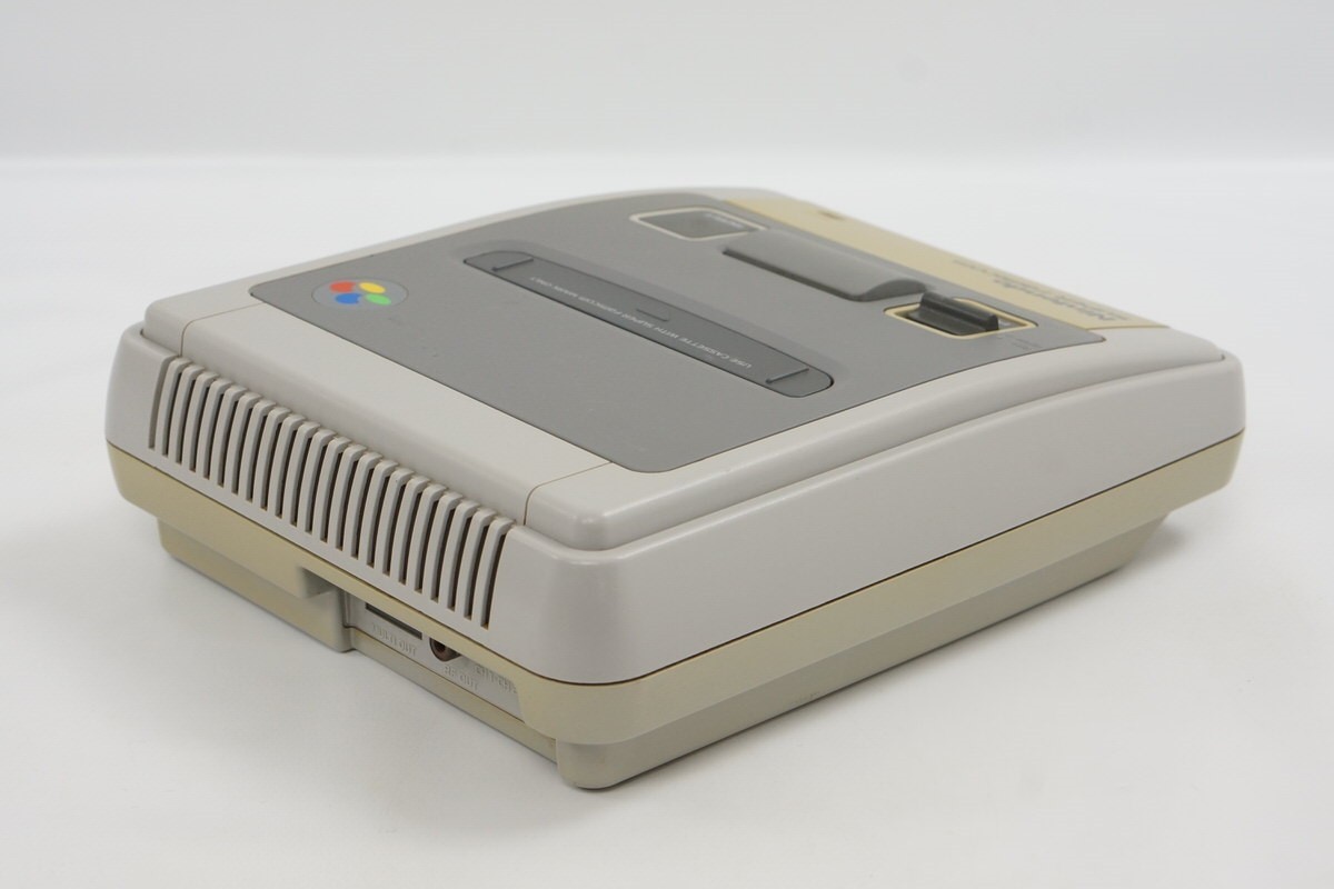 Super Famicom Console SHVC-001 Nintendo Tested System wz 4 Games SM10389384