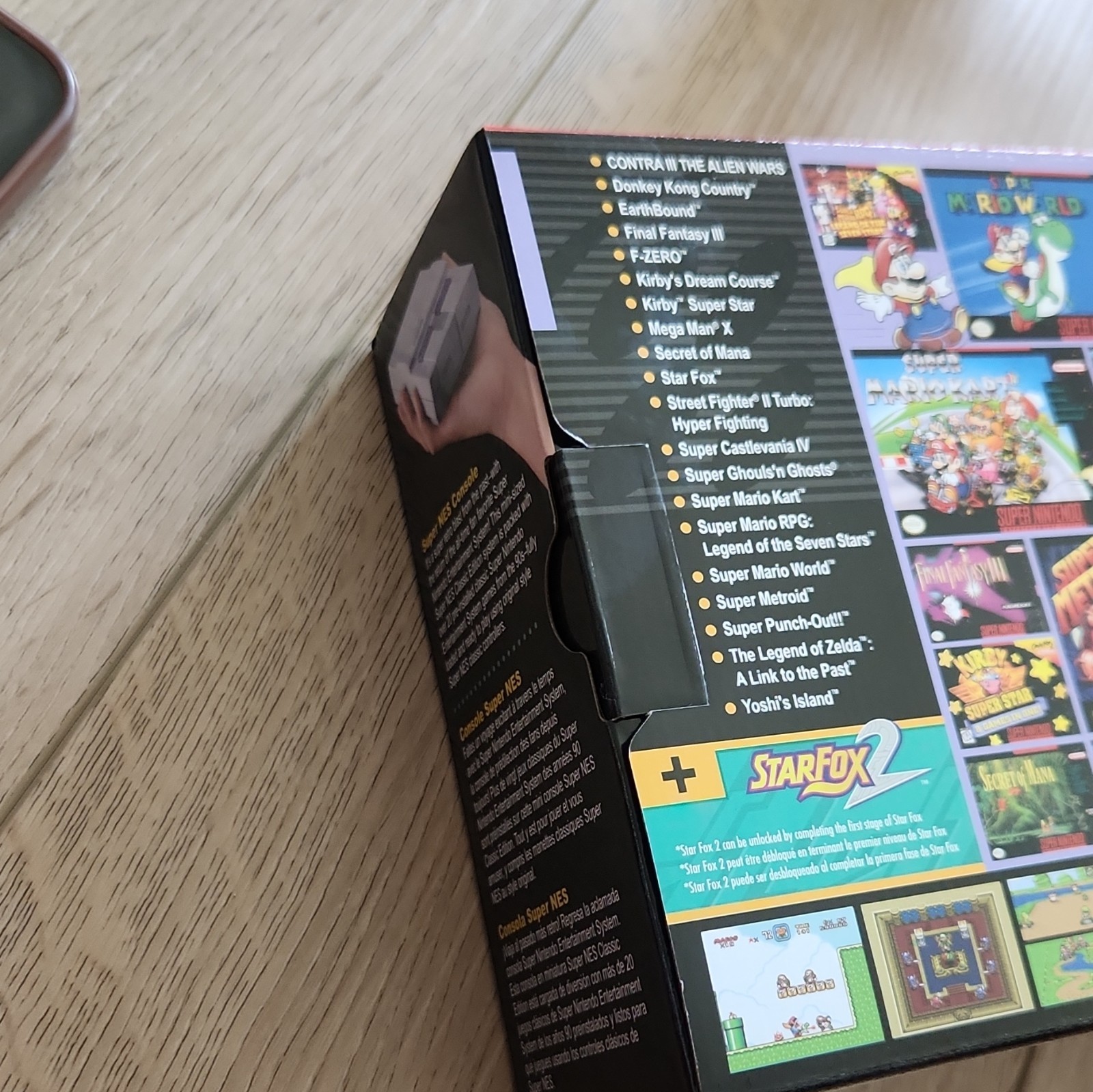 Super Nintendo Classic Edition games included Never Opened SEALED