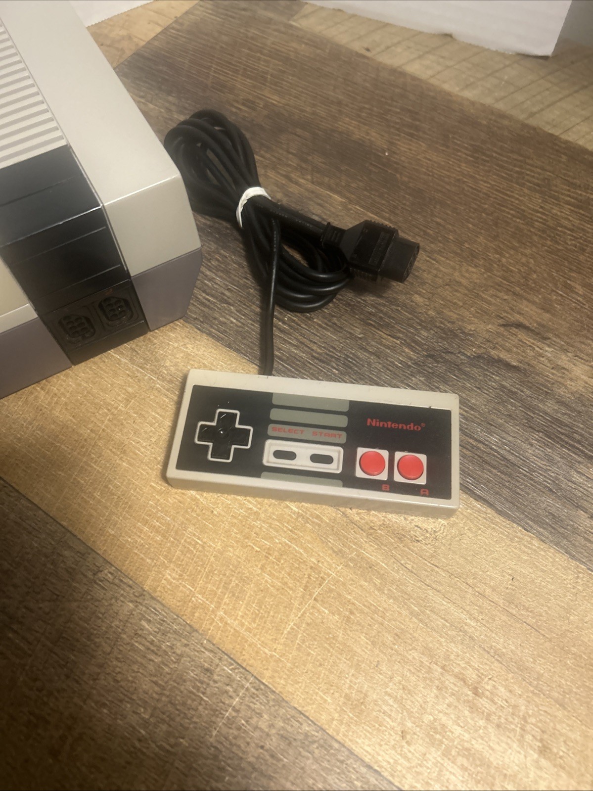 1985 Original NES Nintendo System Console + New 72 Pin Authentic Tested Bundle