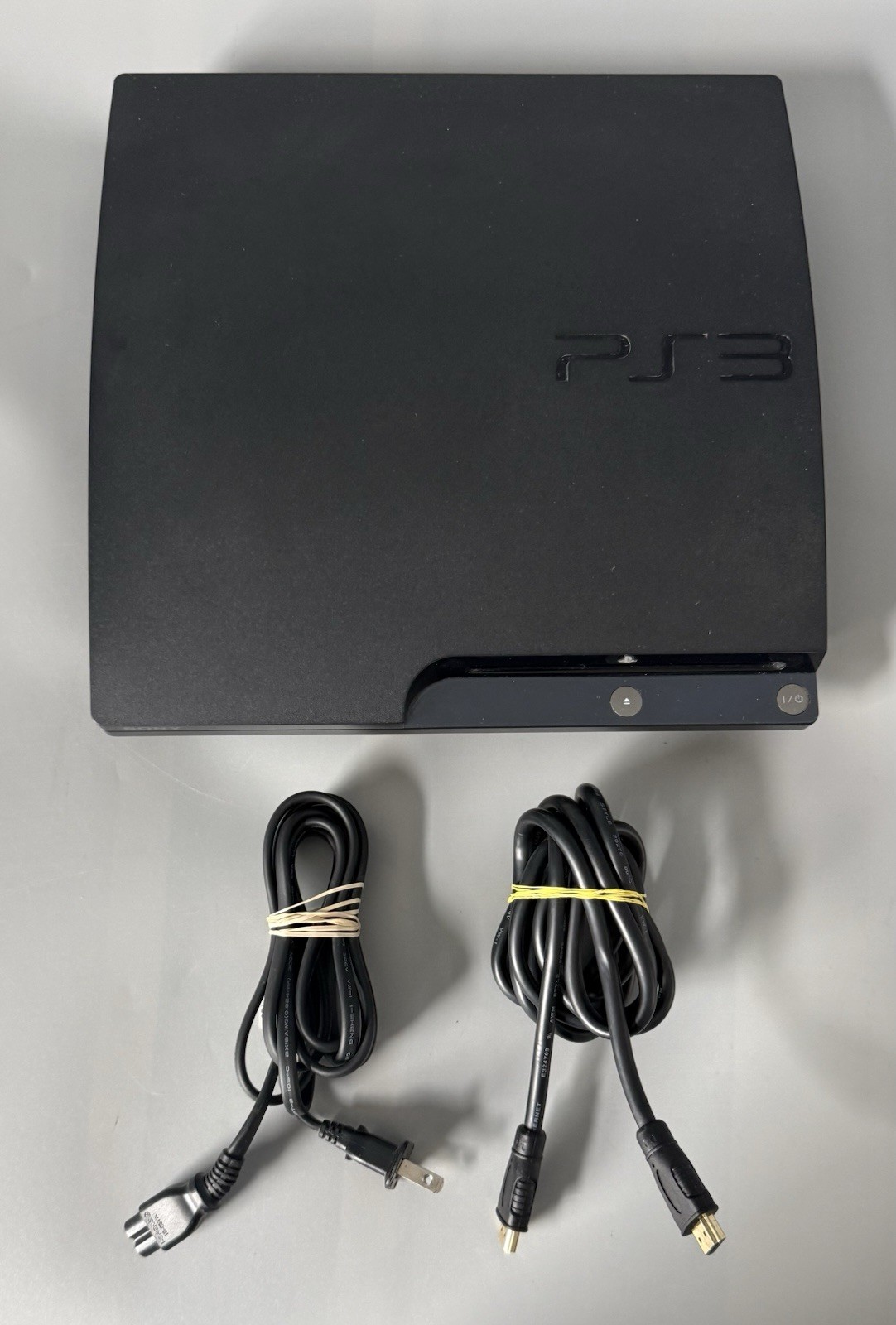 PlayStation PS3 Slim 120GB Console CECH-2001A — Tested/Working — See Description