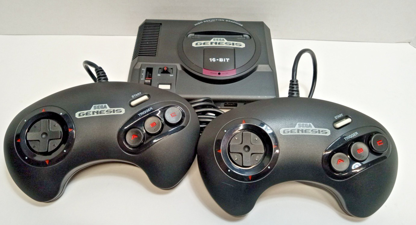 Sega Genesis Mini w/ 270 Official Classic Console 2 Controllers MK-16000 OEM
