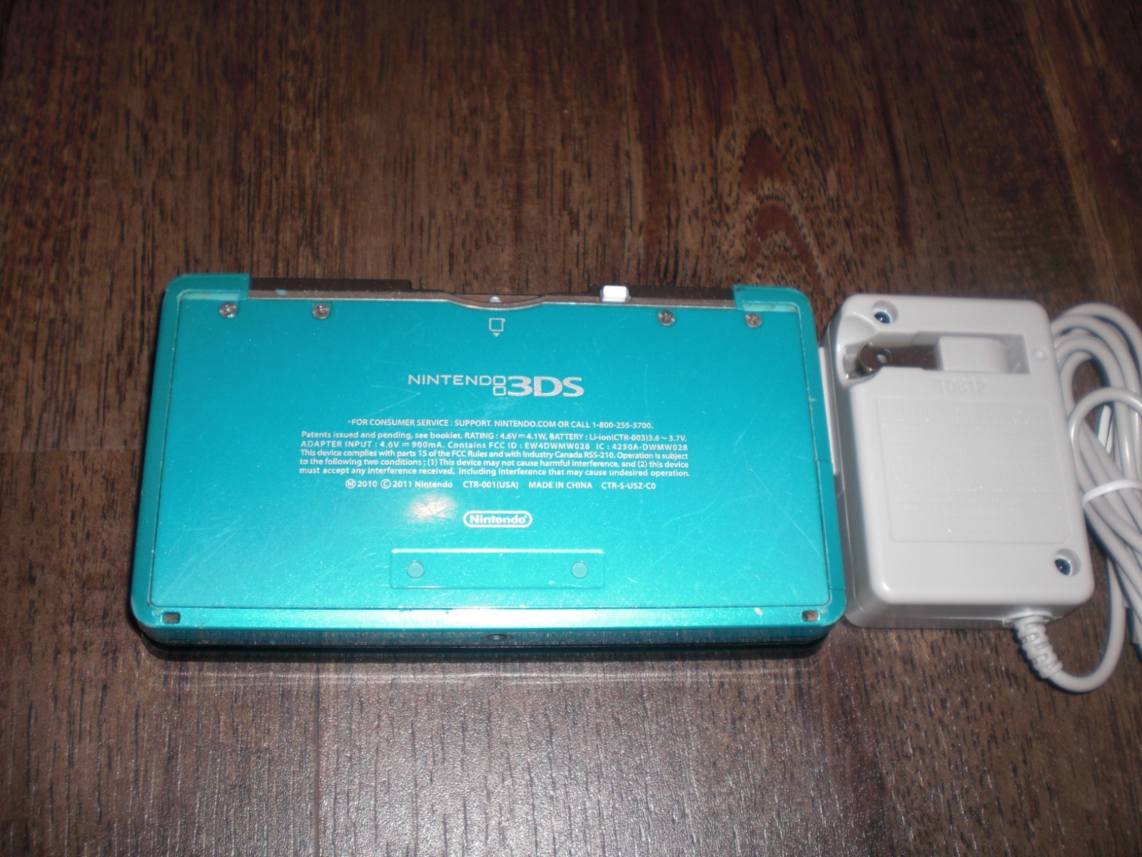 Nintendo 3DS Console Blue Console System US USA Version NTSC TESTED WORKS GREAT
