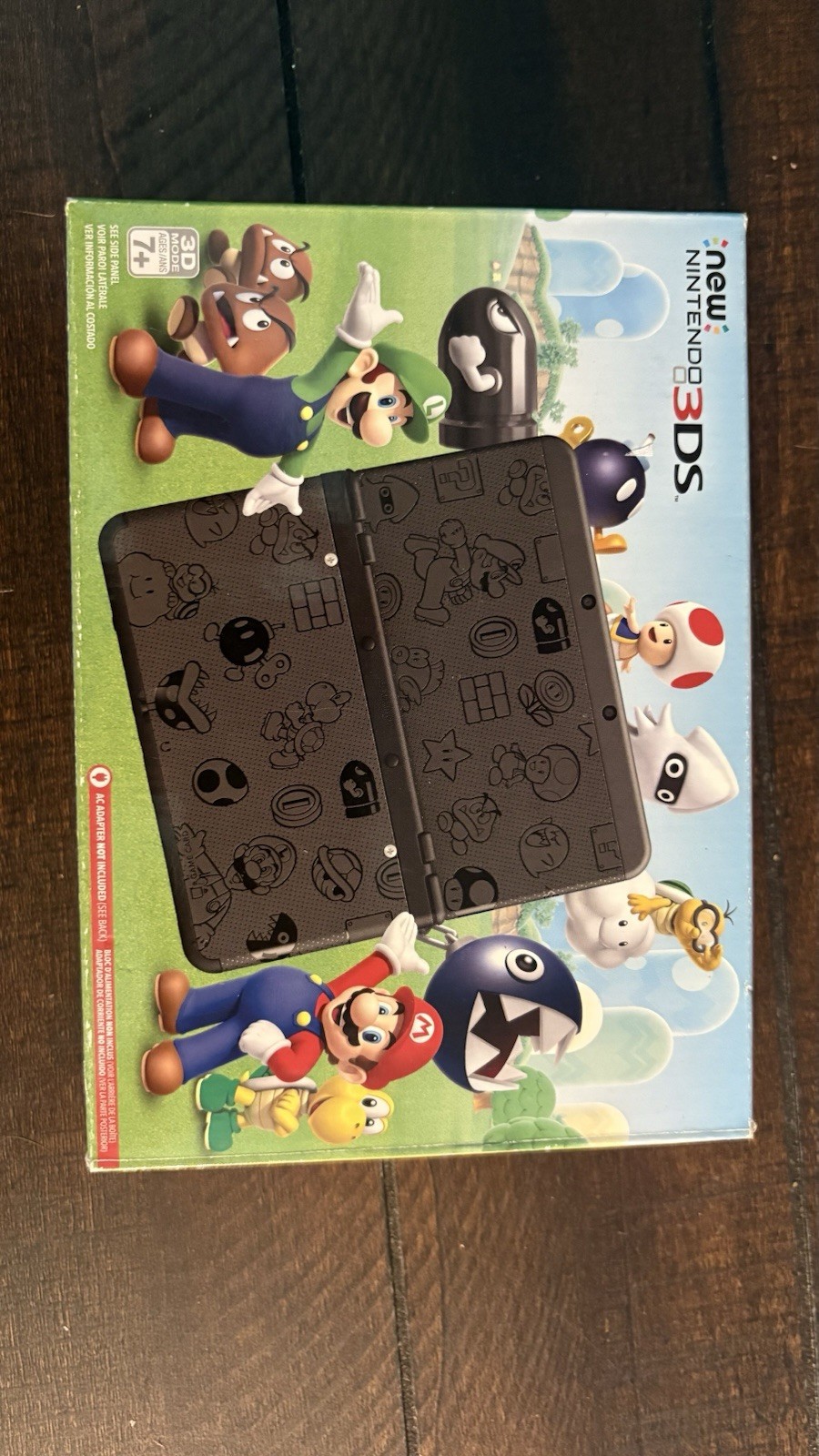 Nintendo 3DS Original Super Mario Edition 4GB Handheld System – Black