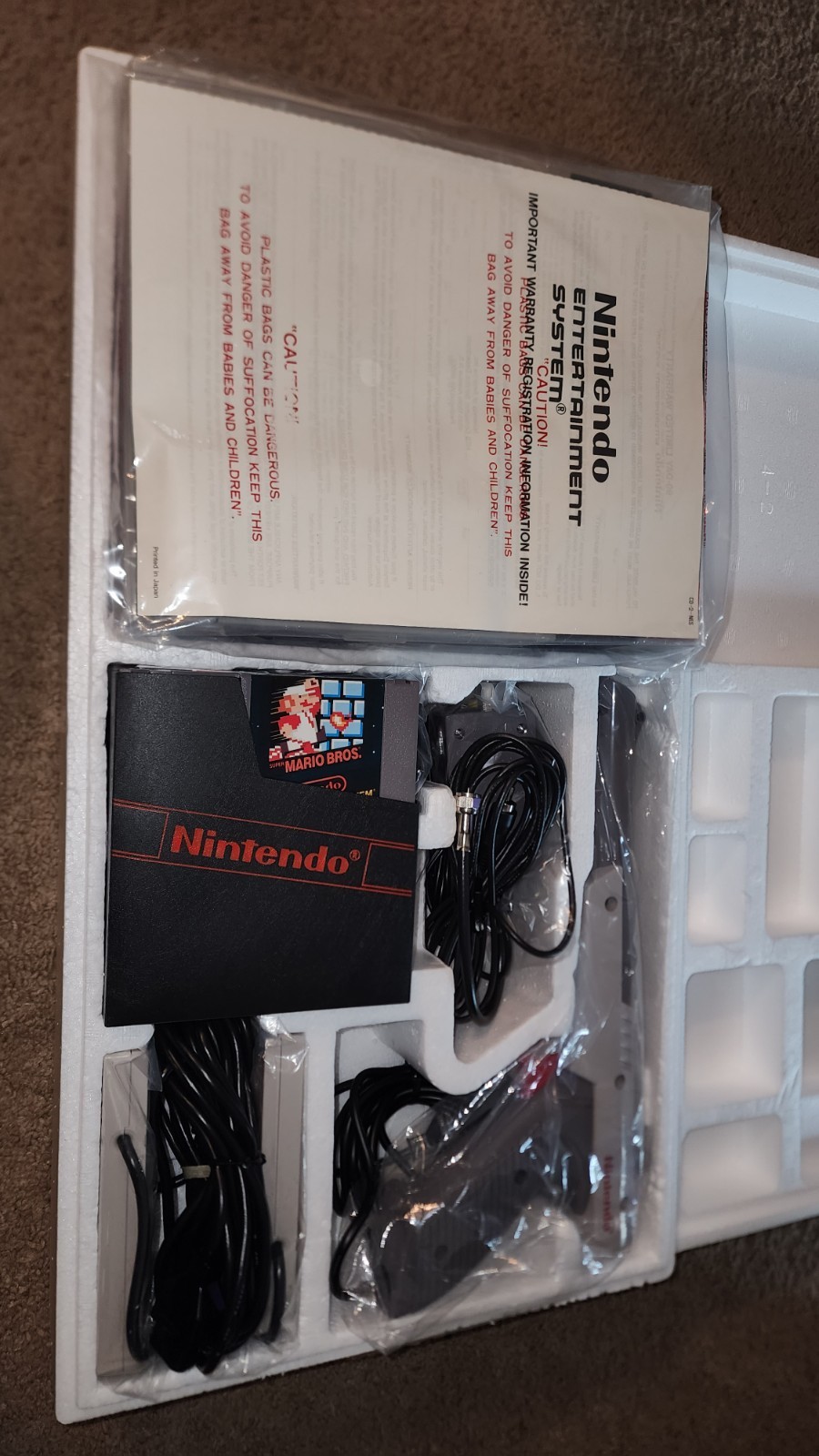 Nintendo NES Action Set Complete – High-End Collector Condition- CIB Near Mint
