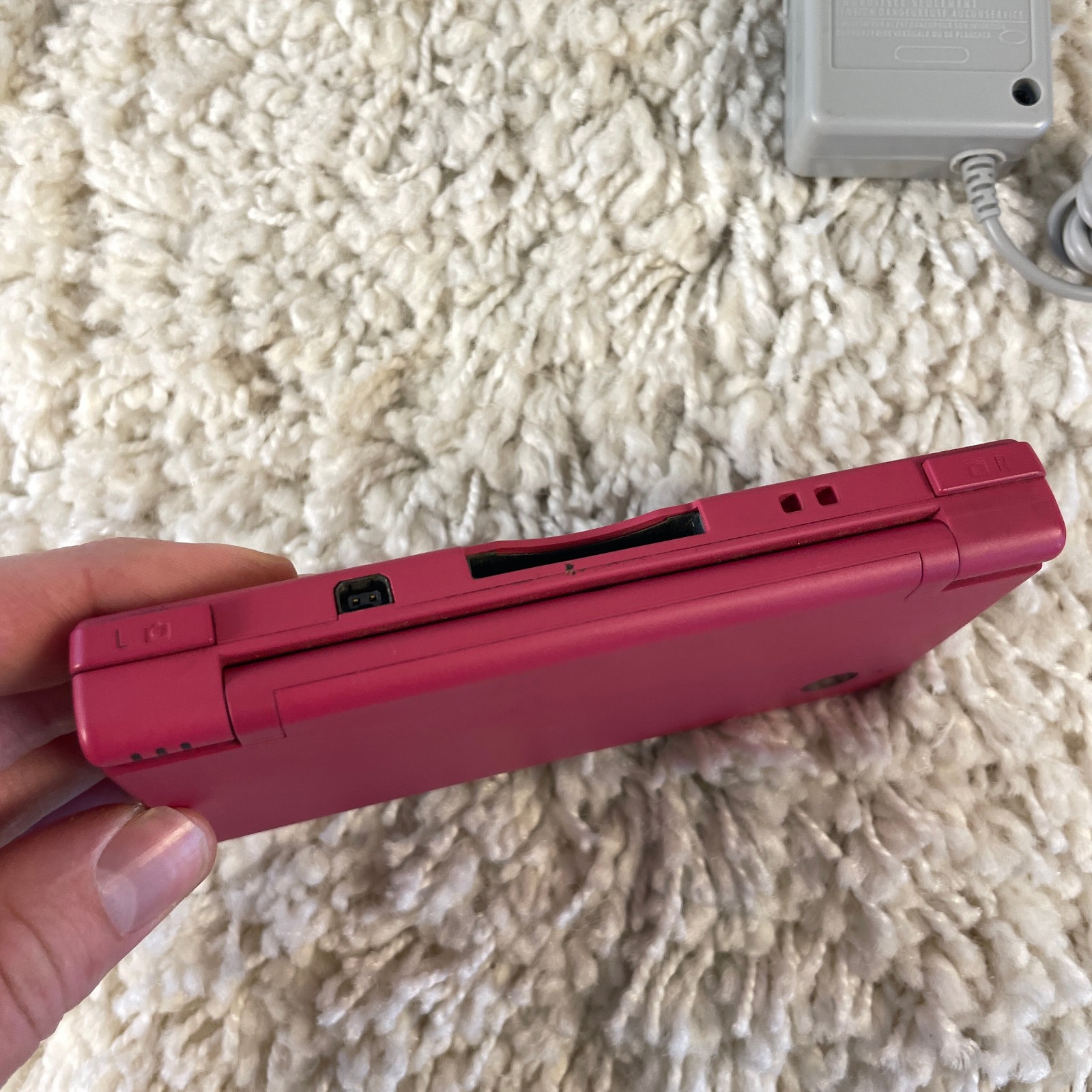 Nintendo DSi Hot Pink Handheld Console System TWL-001 Tested
