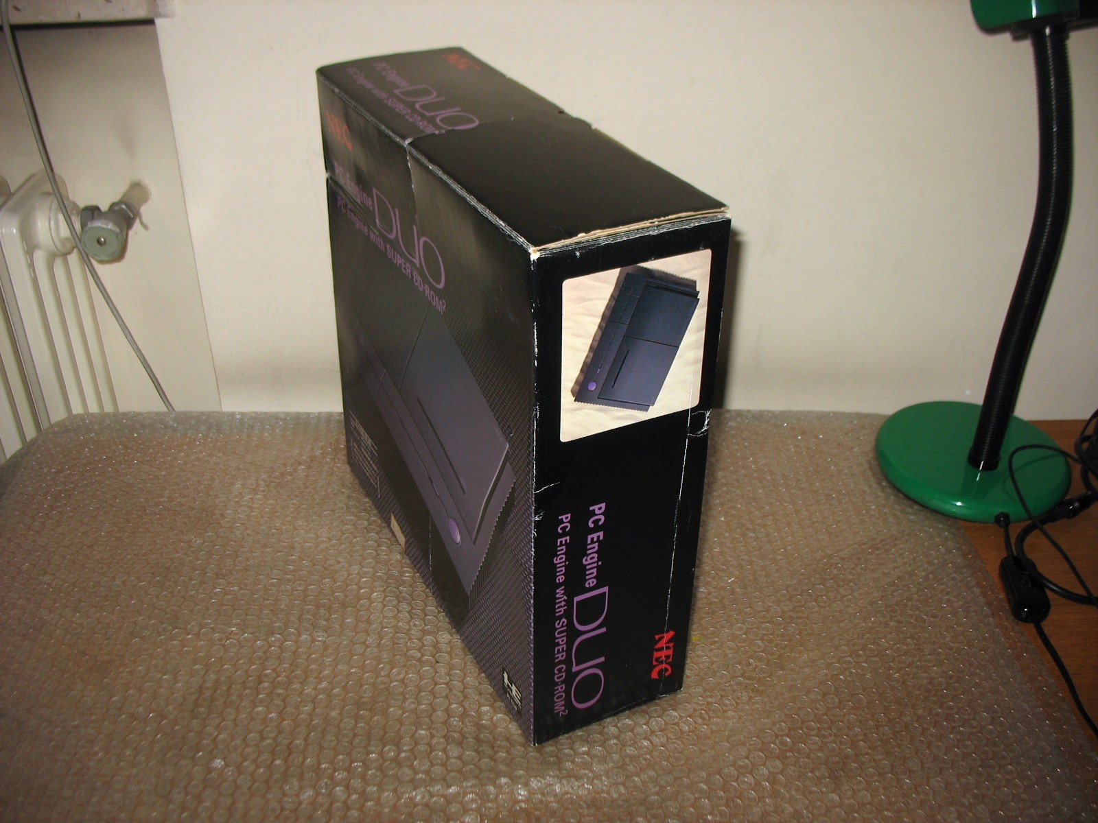 (CD NOT WORKING) BOXED NEC PC ENGINE DUO SUPER CD ROM CONSOLE JAP IMPORT!