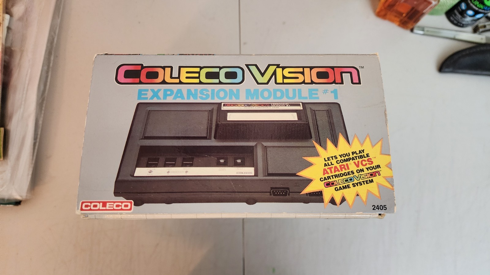 ColecoVision Console 1982 Complete in Box with the Coleco Vision Expansion Pack!