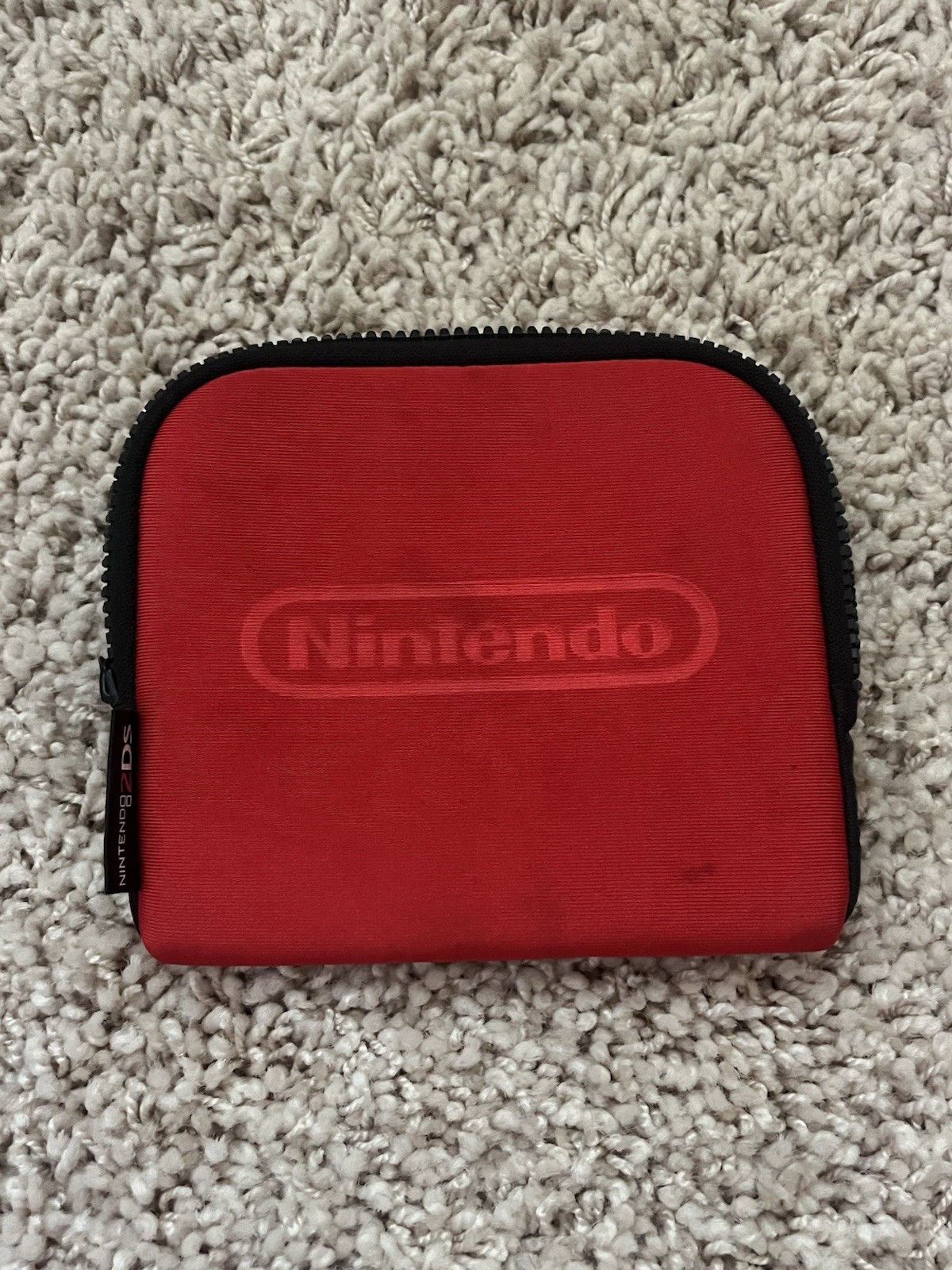 Nintendo 2DS Launch Edition Crimson Red Handheld System – Console, Case, SD Card