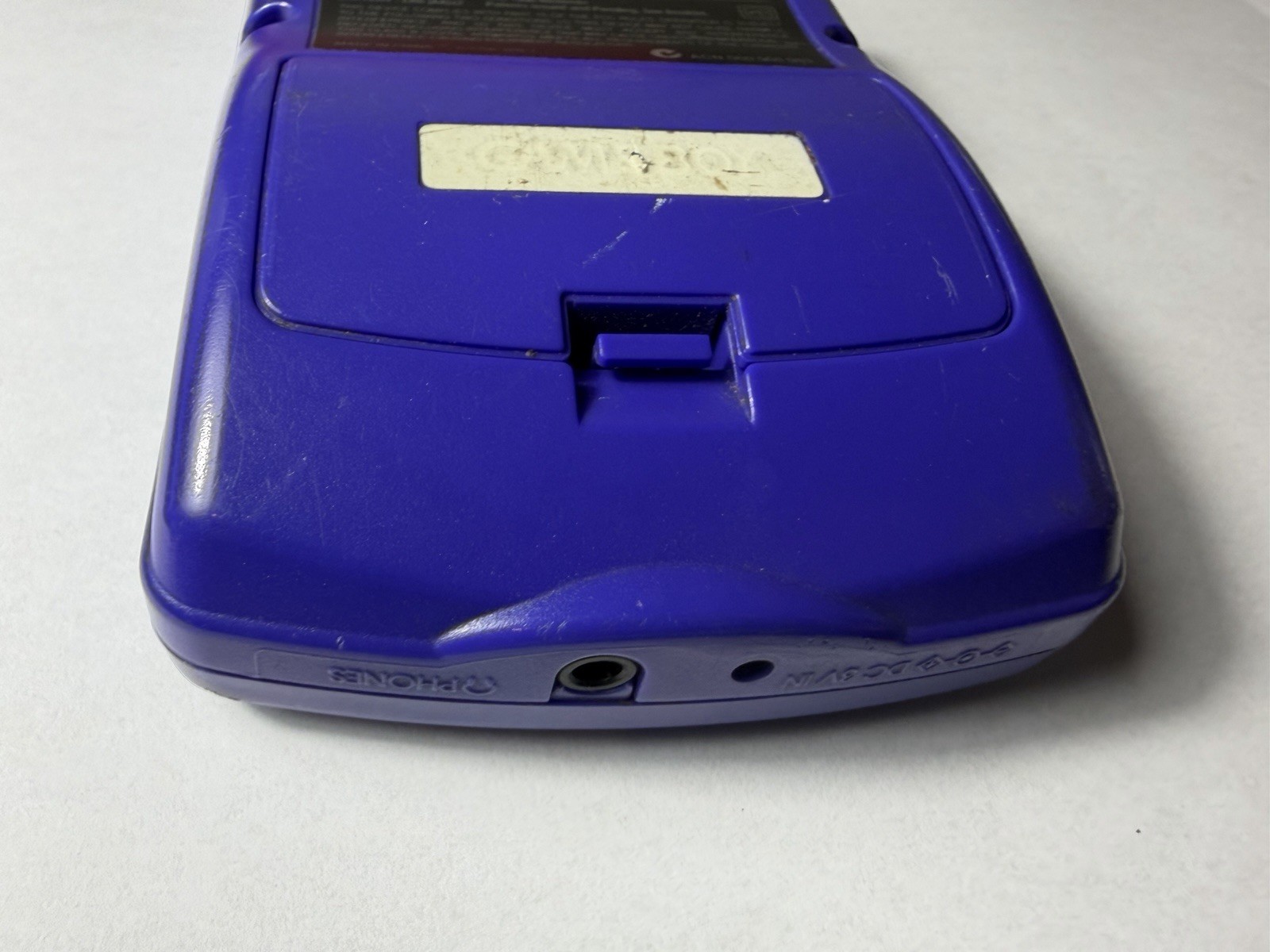 Nintendo Game Boy Color CGB-001 Purple Handheld, Color Screen – No Power
