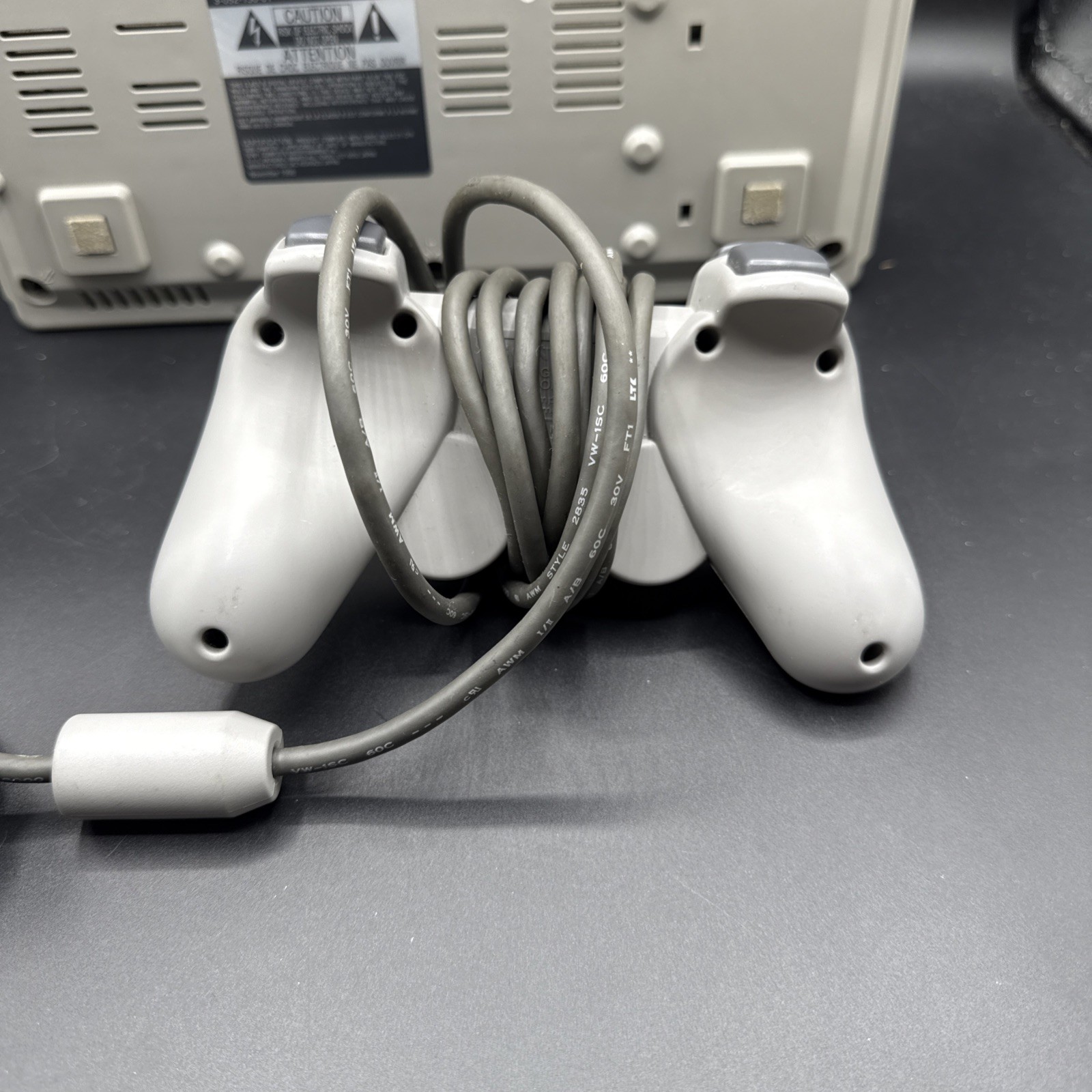 Sony PlayStation 1 Video Game Console – Gray SCPH-7501 1 Controller NO CABLES