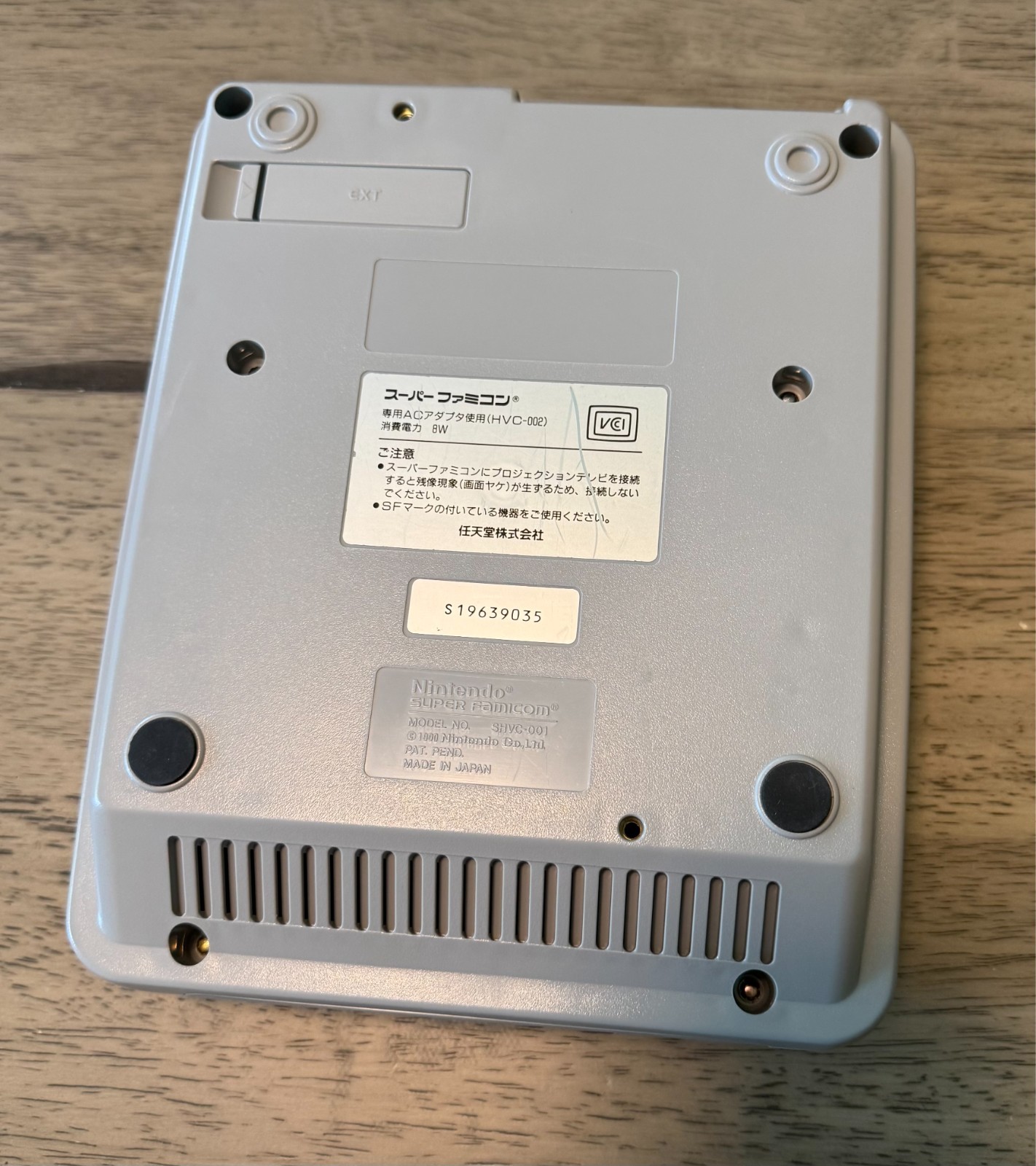 Super Famicom Console SHVC-001 – Polymer Recapped – Tested