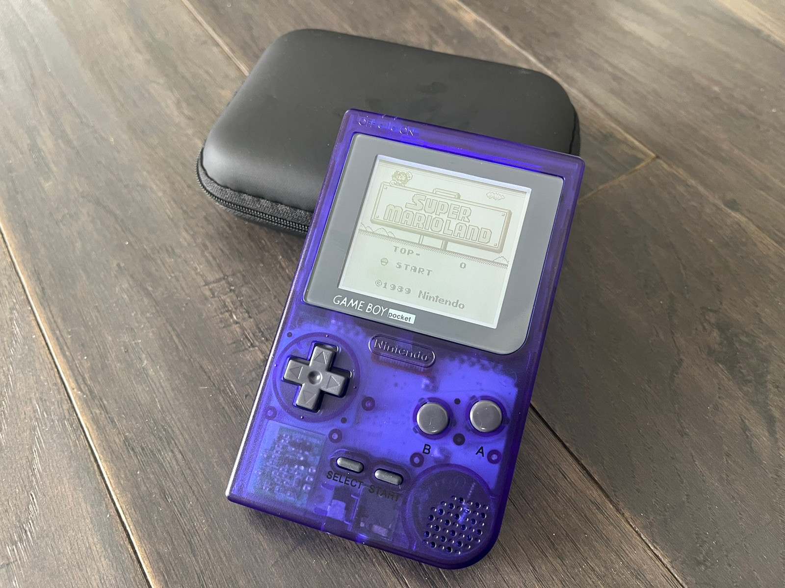 Nintendo Game Boy Pocket GBP Mod Backlight W/ Glass Lens – Midnight Blue