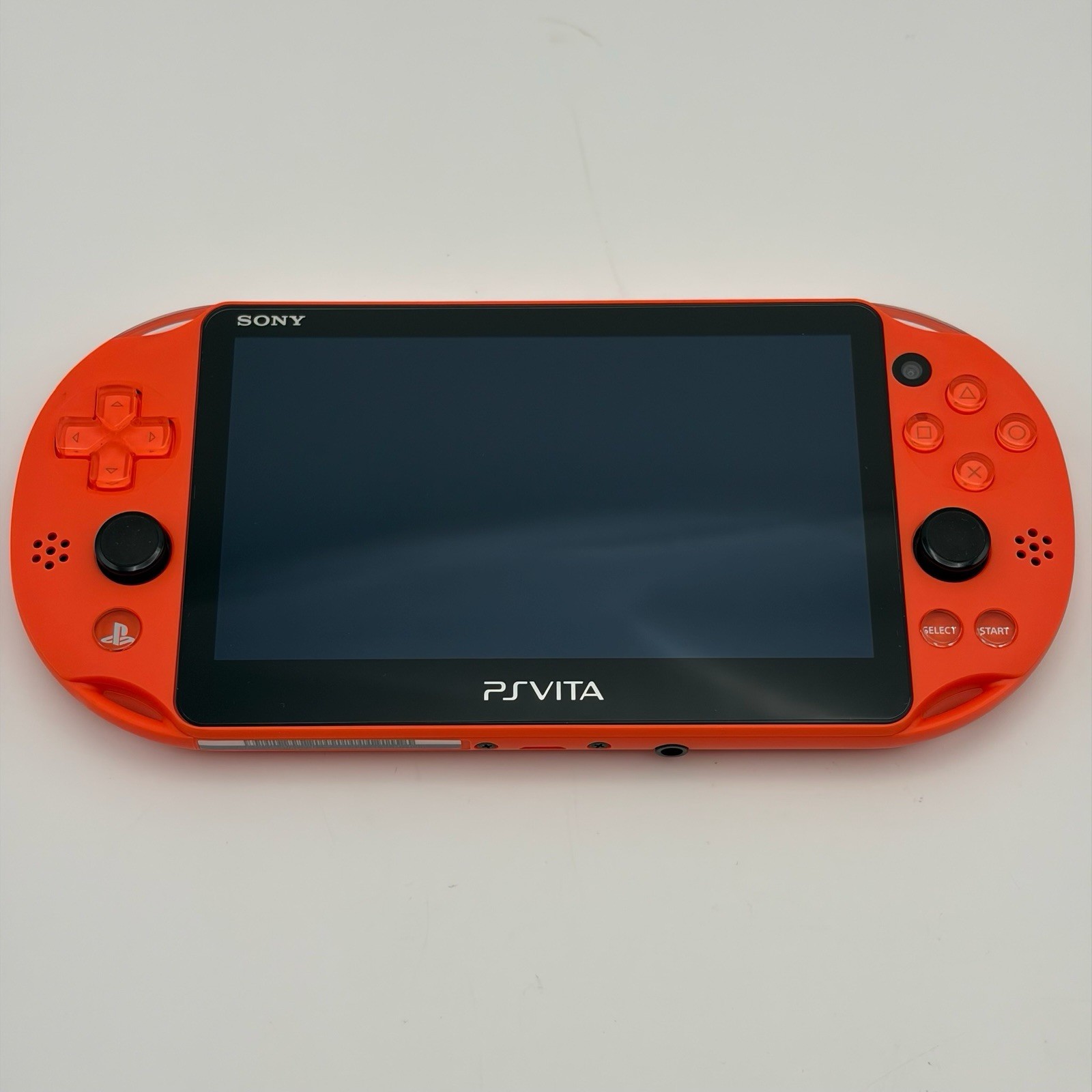 SONY PS Vita PCH-2000 Console Orange Very Good Fast Shipping No joystick drift.