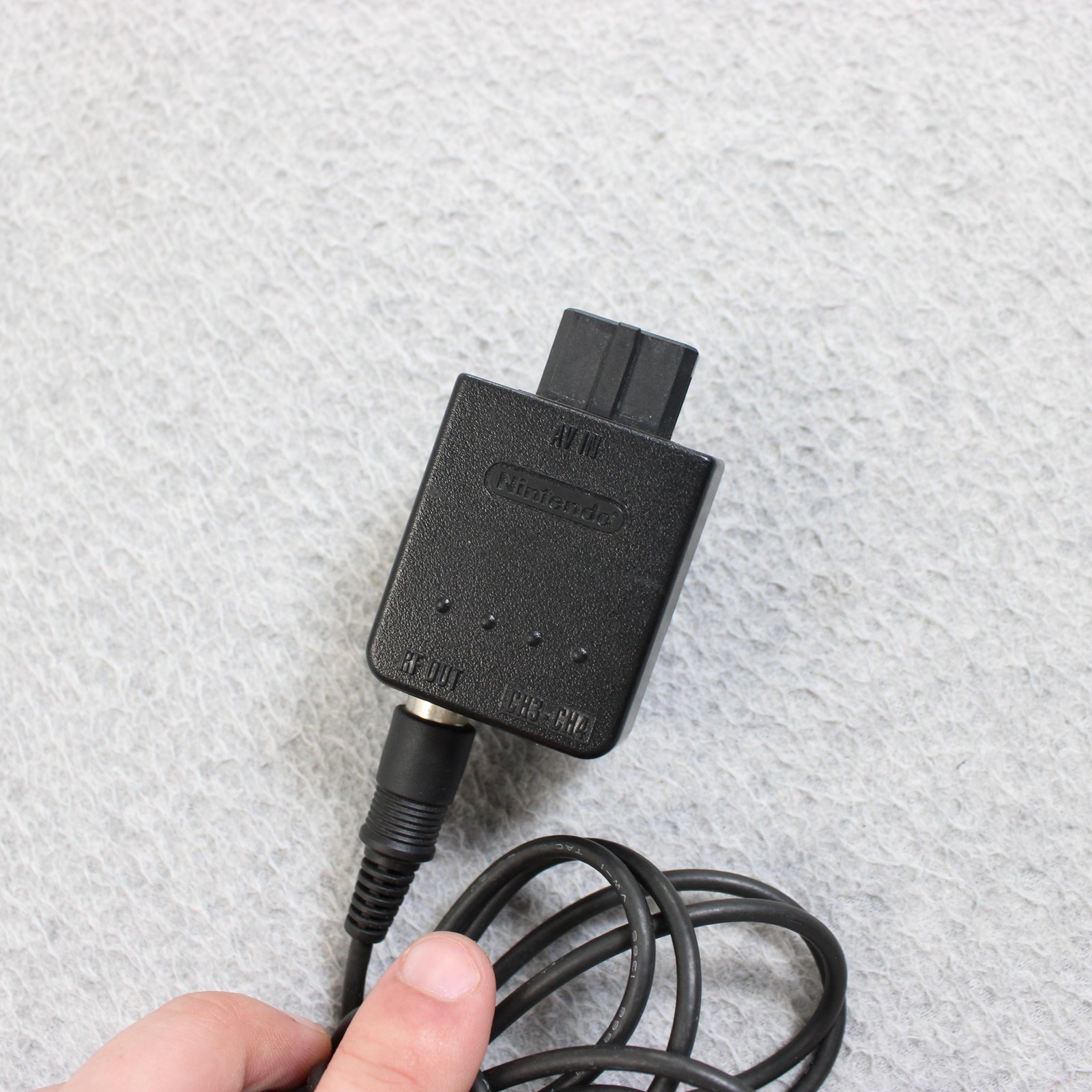 Nintendo 64 Gray Console System NUS-001 USA NTSC Jumper Pak AC Adapter UNTESTED