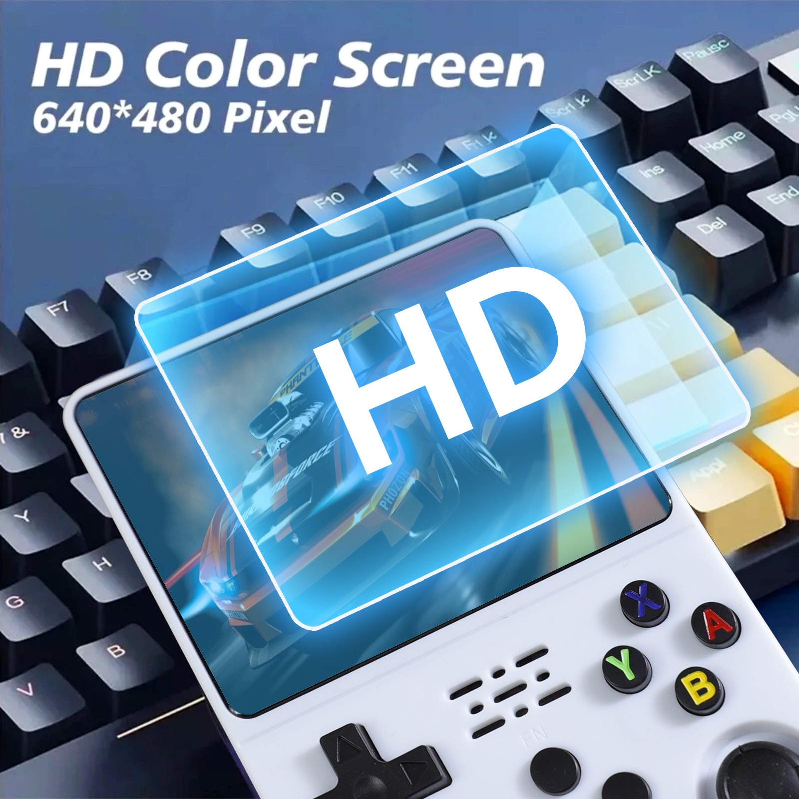 128GB,R36S Handheld Game Console 3.5 Inch IPS Screen,20000+ Games, Video Games