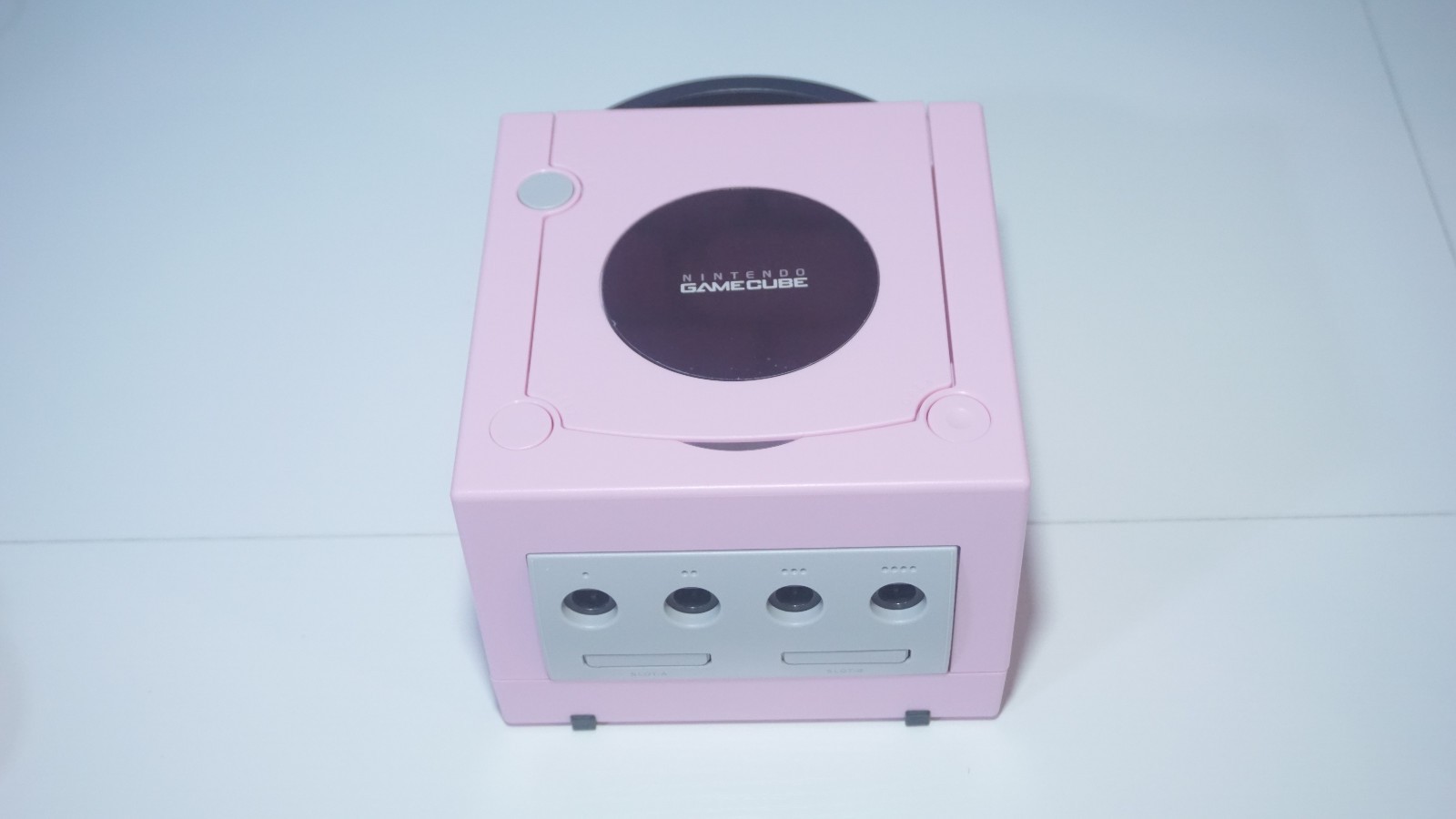 Pastel Pink Nintendo GameCube Console DOL-001 (USA) with Pink LED & Controller