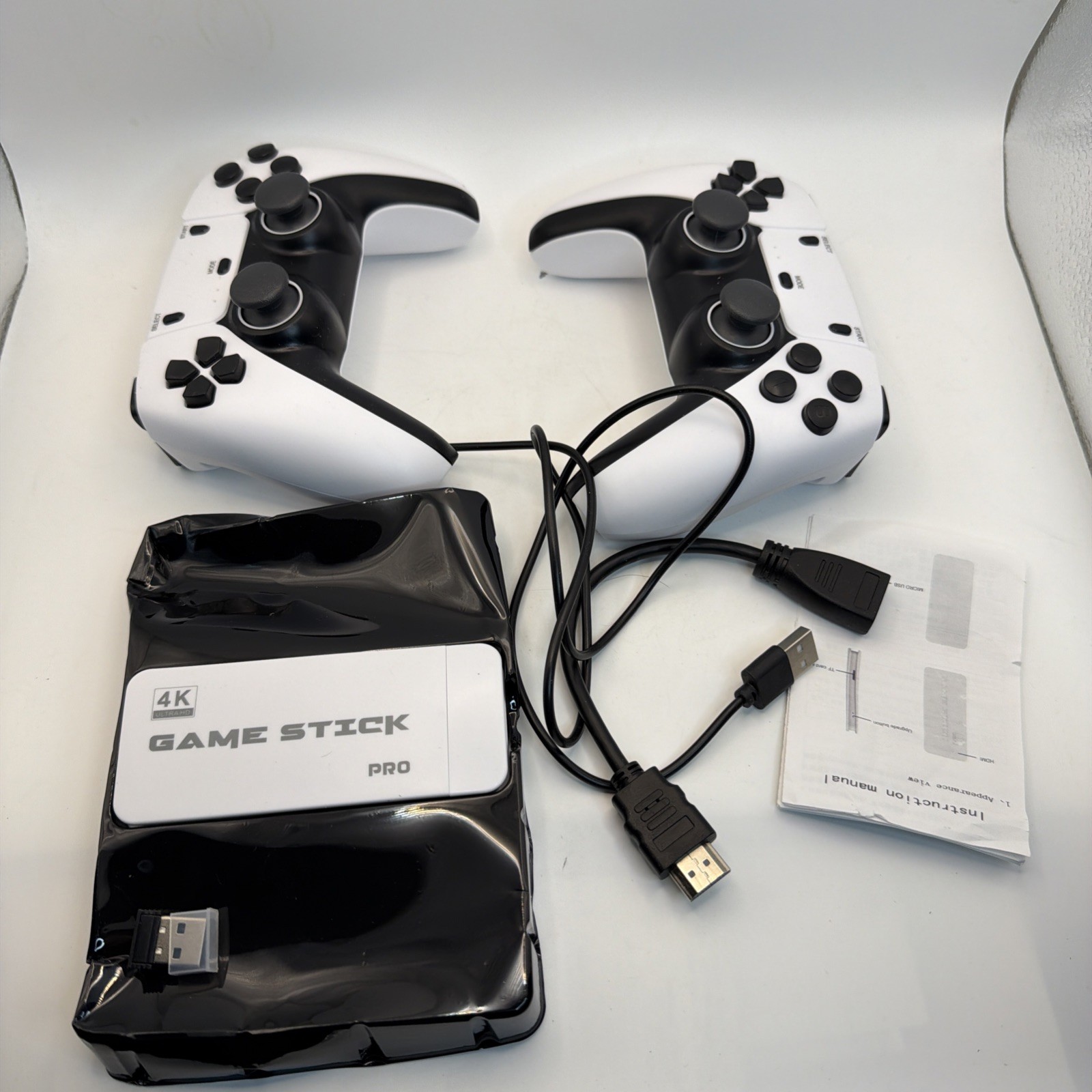 M15 Pro 4K Game Stick Console – 64GB/128GB with Wireless Gamepads & Classic Game