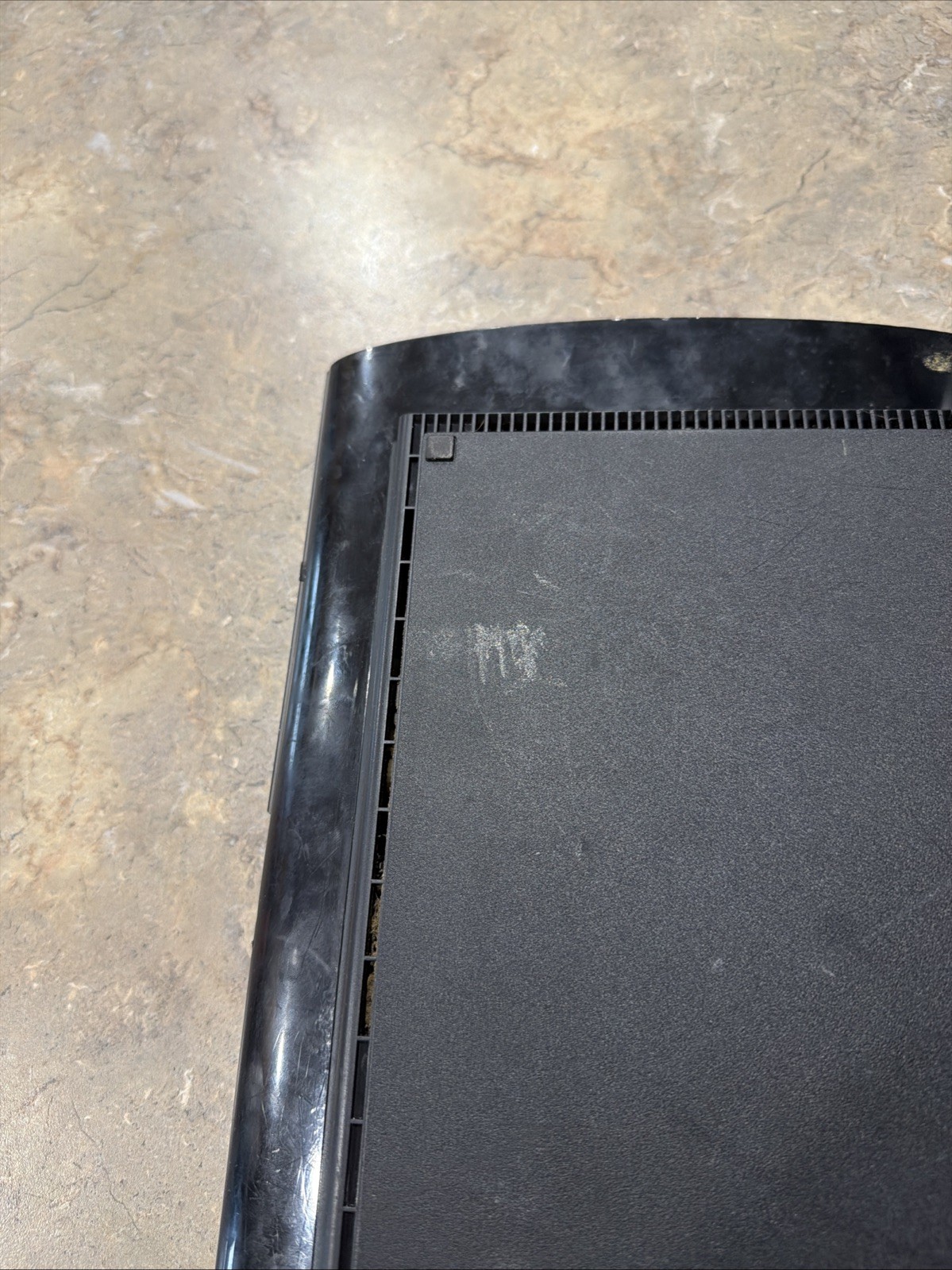 Sony PlayStation 3 PS3 Super Slim Black Console CECH-4001B Untested