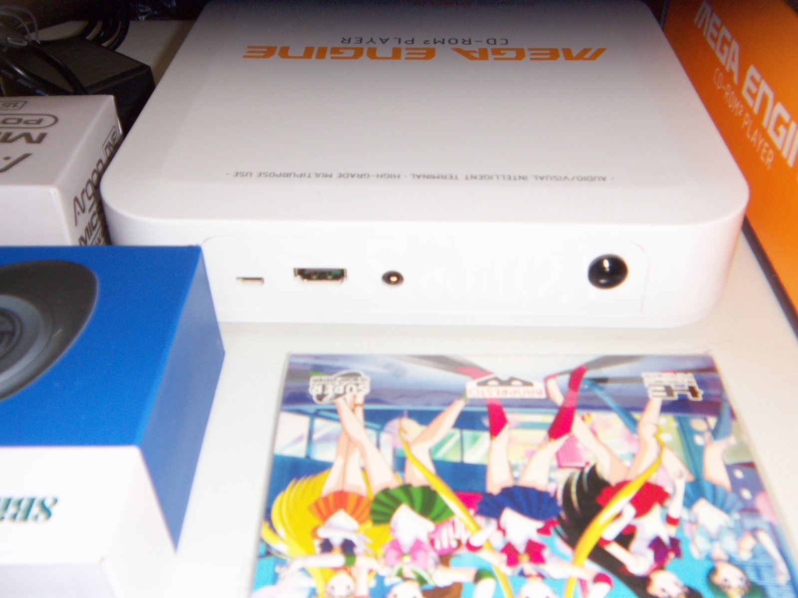 Mega Engine White Limited PC Engine Turbo Duo Sega CD PCEWorks, Sealed Games