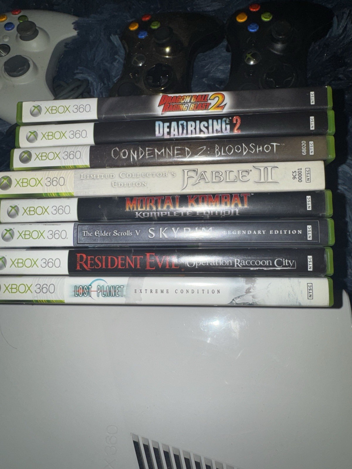 Microsoft Xbox 360 320GB Slim White Console Bundle!