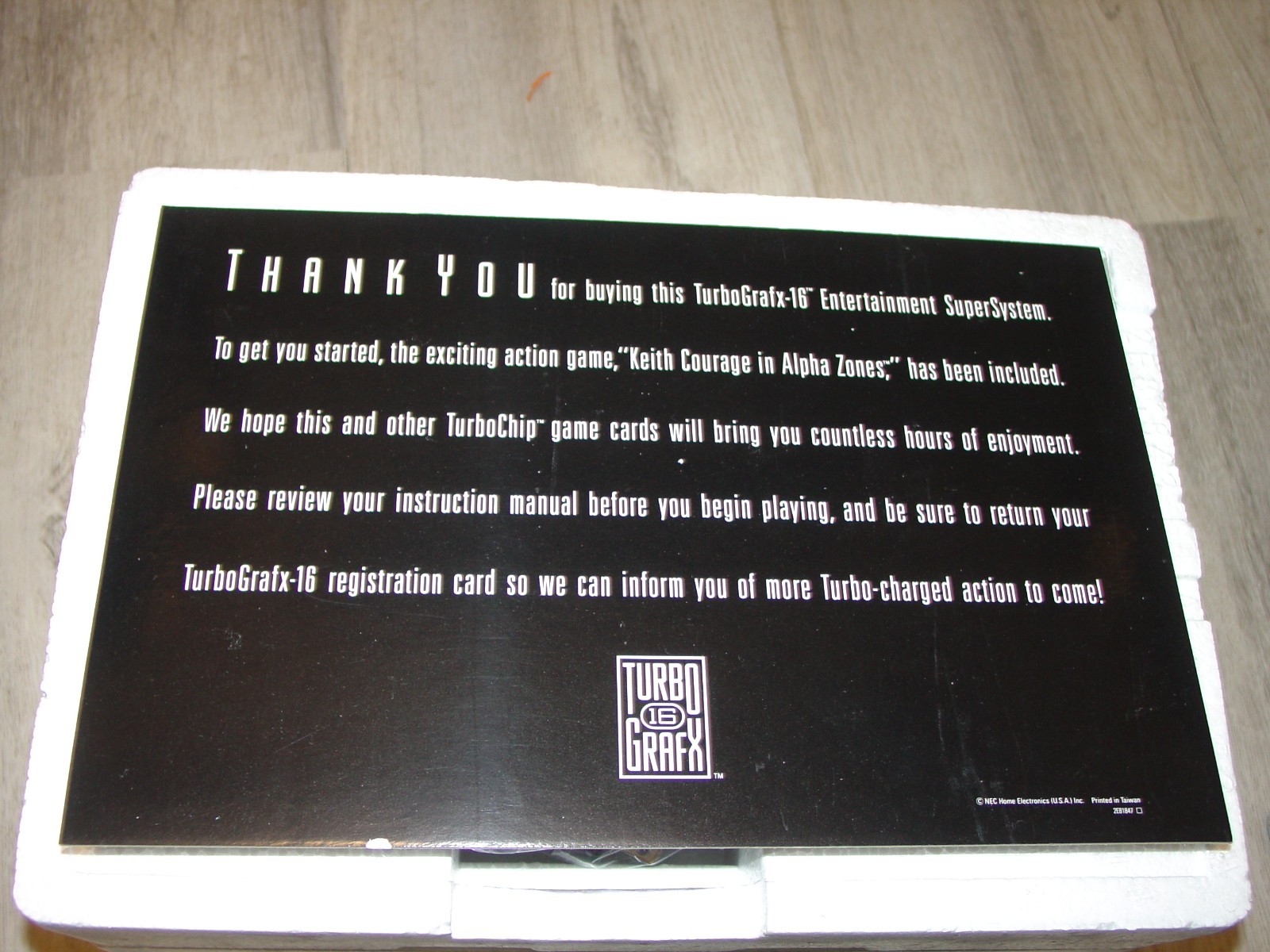 Konami TurboGrafx-16 Home Console – Black