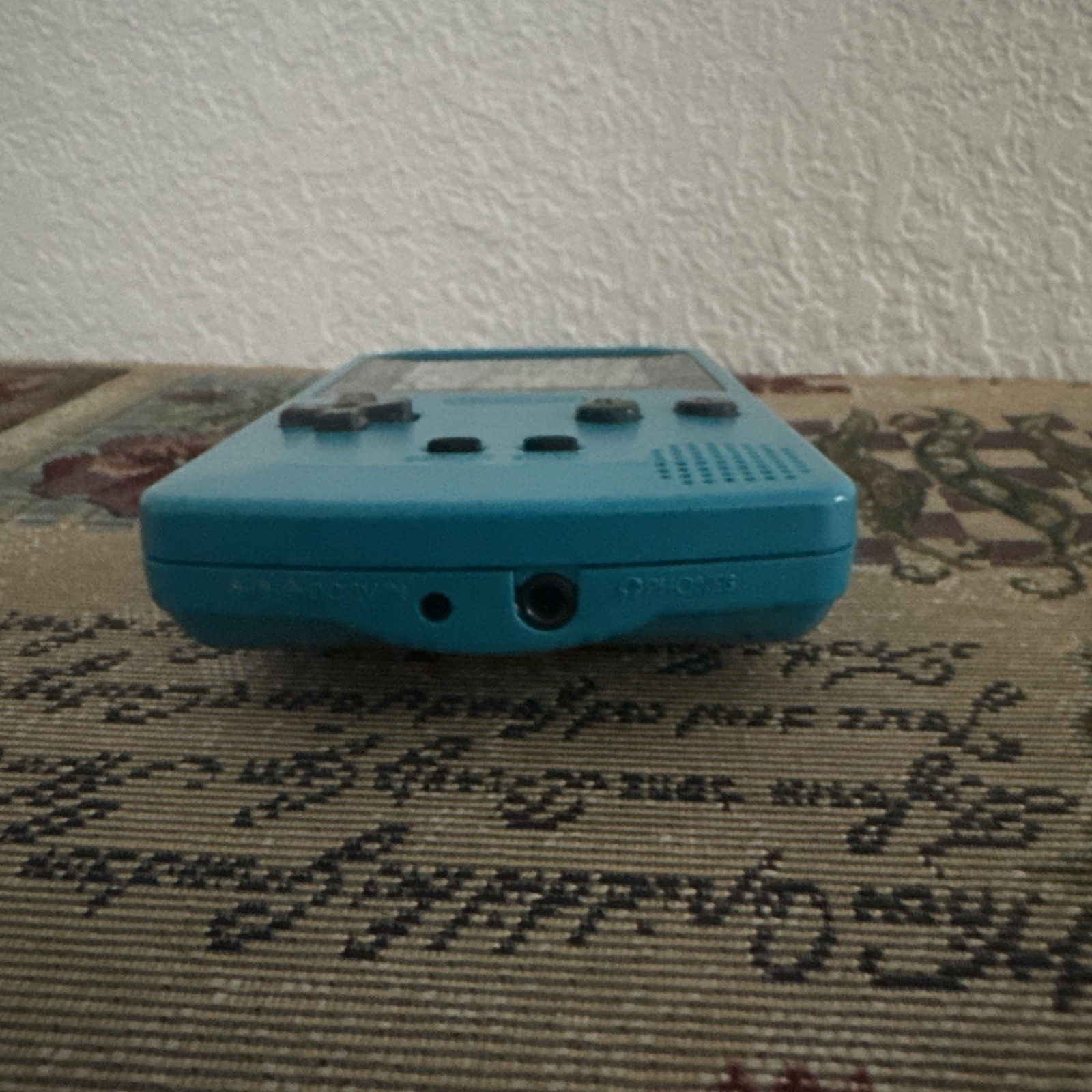 Nintendo Game Boy Color Teal Handheld System Made in Japan