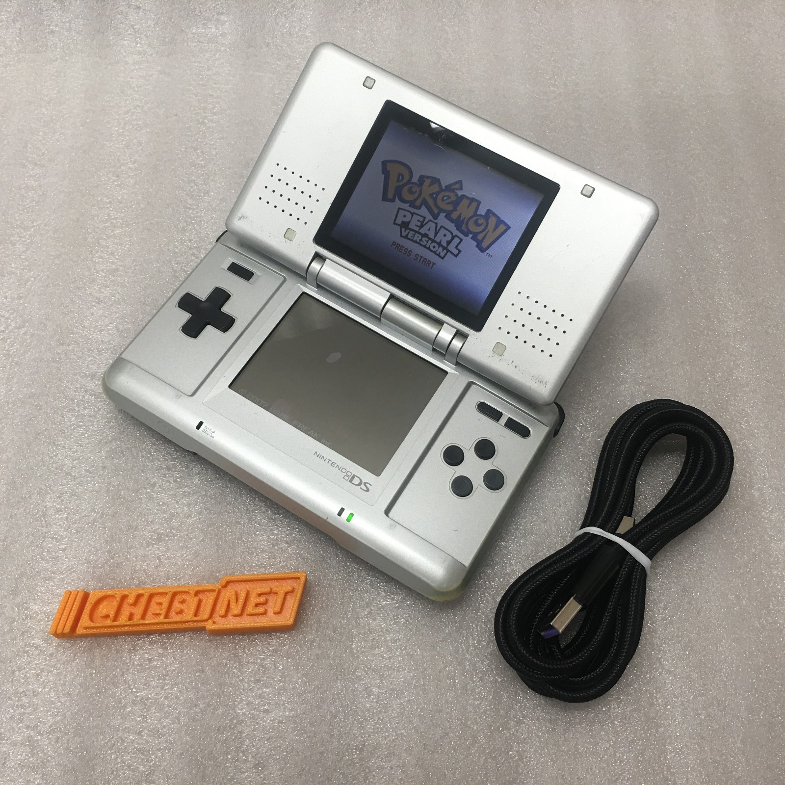 Nintendo DS Silver + LOOPY CAPTURE CARD