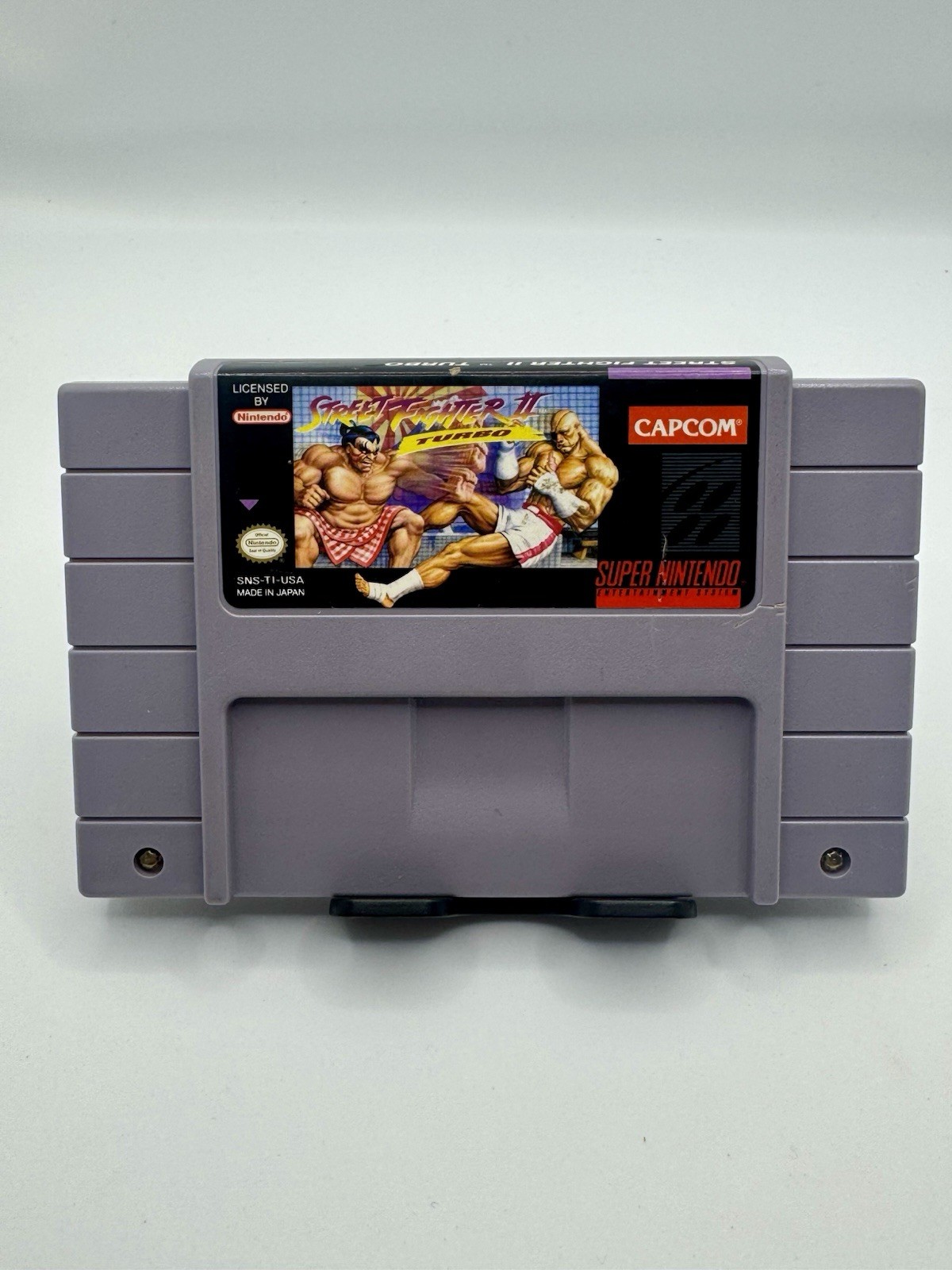 Nintendo SNES Console with Controller and 3 Games Street Fighter Turbo SNS-001