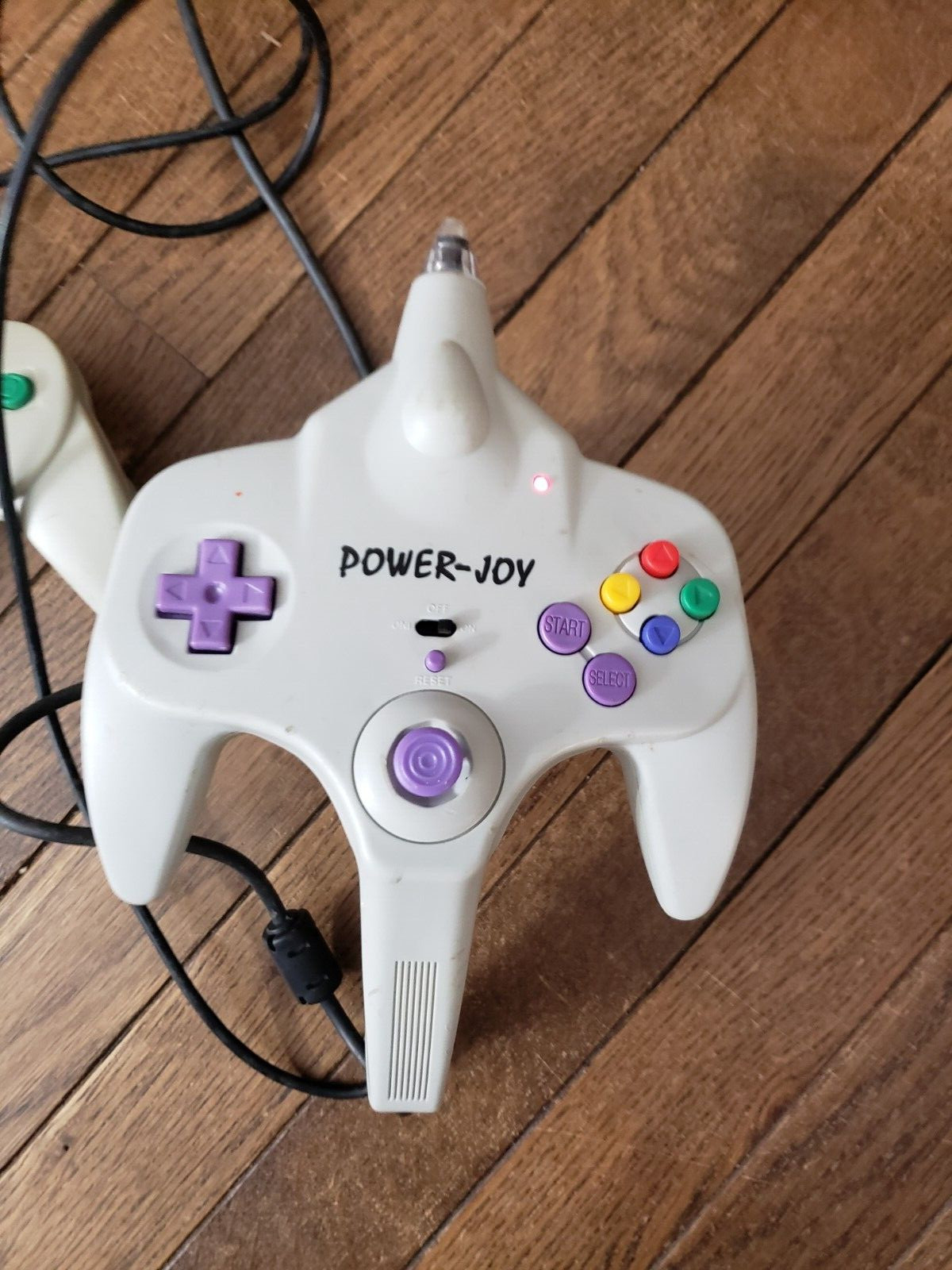 Power-Joy Game Plug & Play 2 Controllers Cartridge PJ-008 Ac Adapter Set TESTED