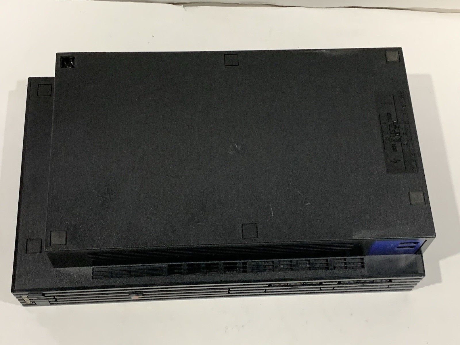 PS2 Midnight Black Limited PlayStation 2 SCPH-50000 FAT CONSOLE Working READ