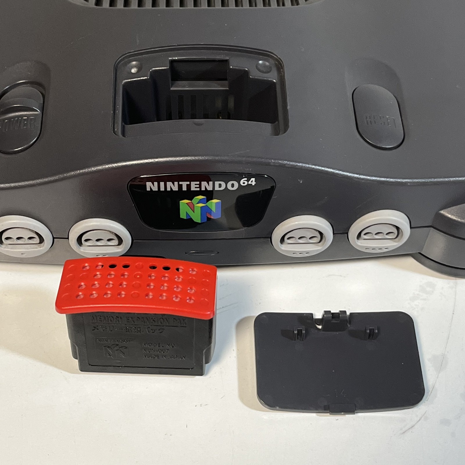 N64 Console Bundle Japanese Expansion Pak 2 Controllers Red Watermelon Japan