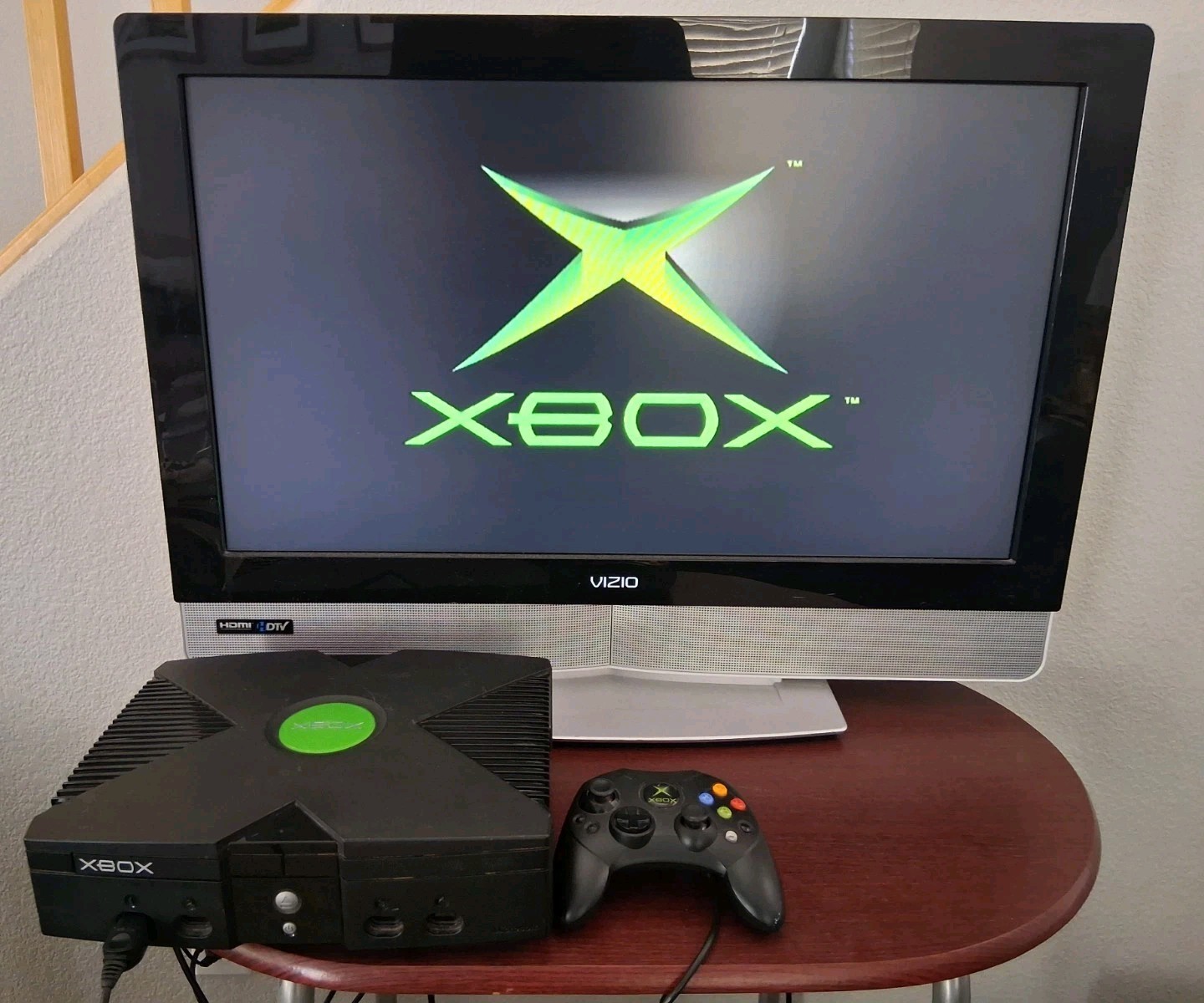 XBox OG Console Bundle with Controller, Power & AV Cables + 3 Games