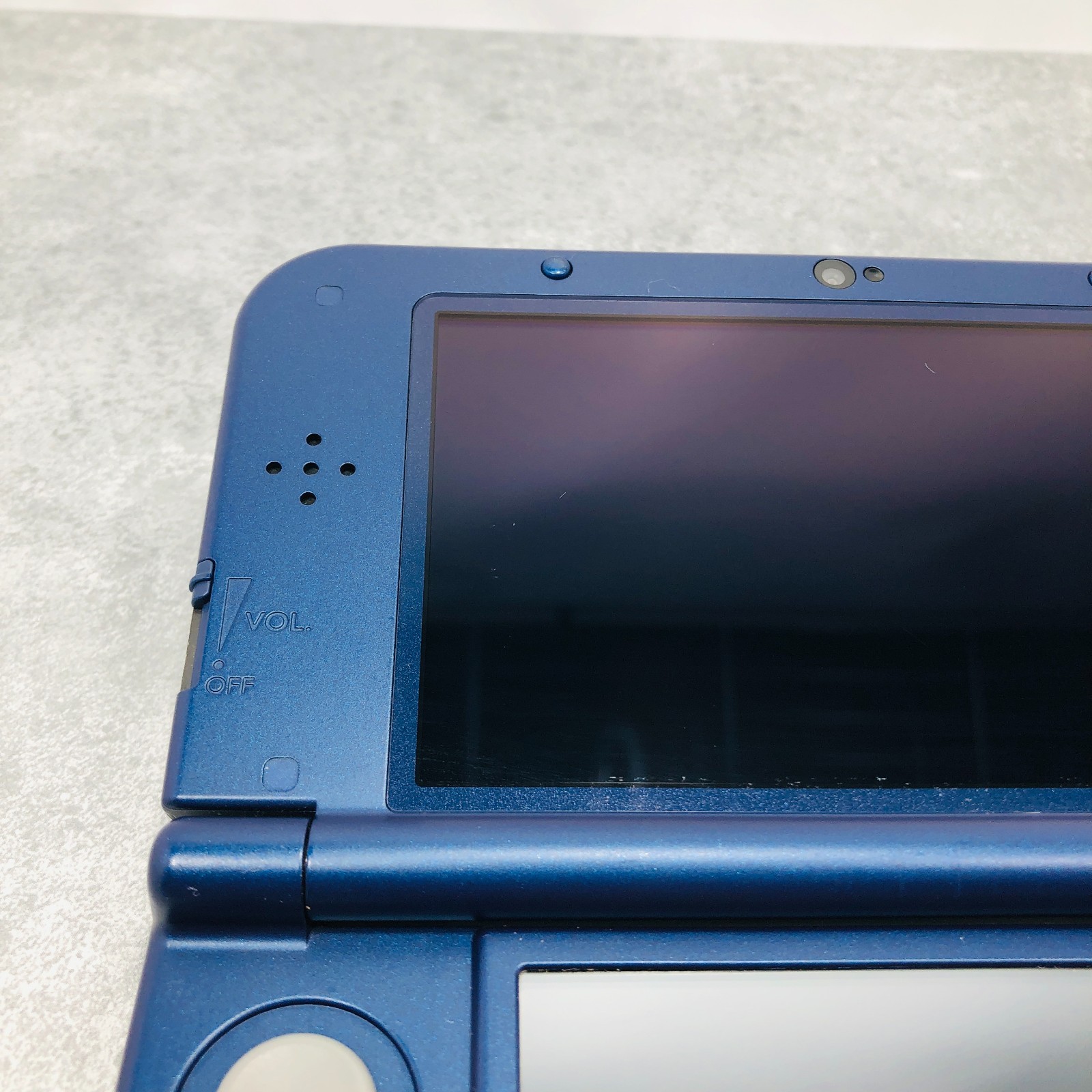 [Top IPS / EX+3] New Nintendo 3DS LL XL Metallic Blue console Japan NTSC-J 06-02