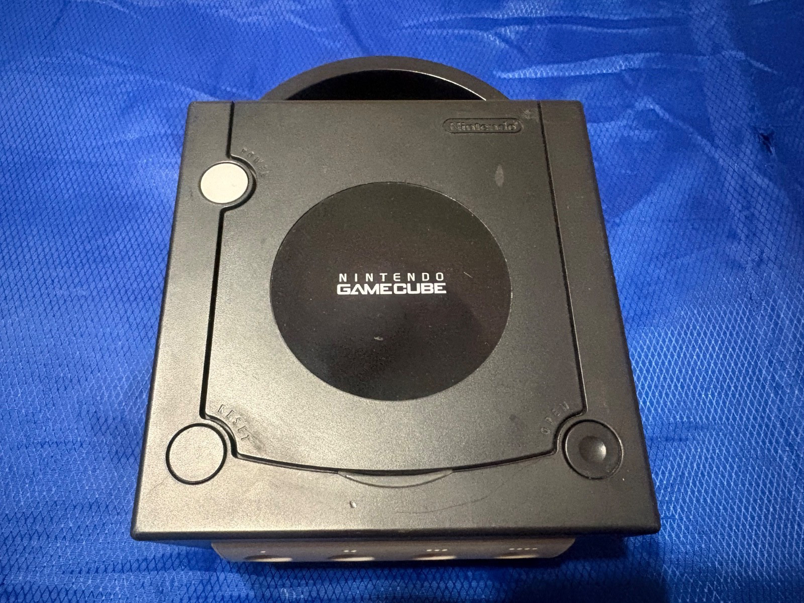 Nintendo DOL-101 GameCube Console – Black parts or repair