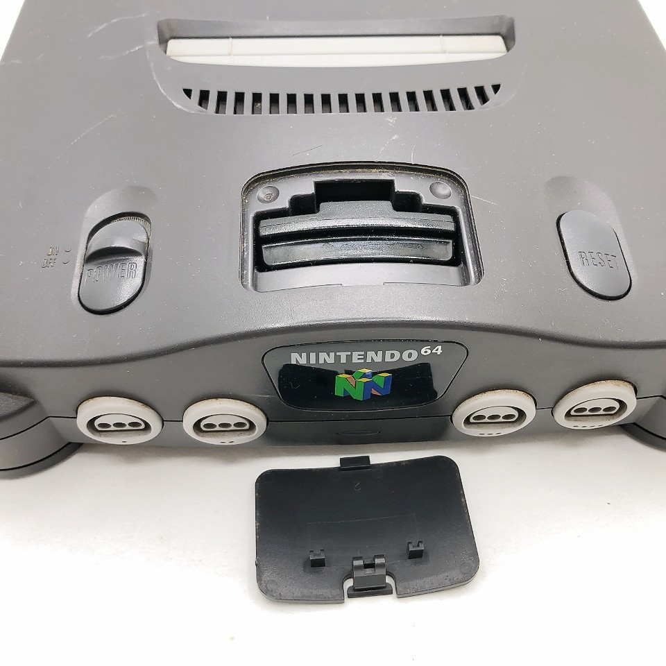 Nintendo 64 Console Black Controller N64 Made in Japan Tested