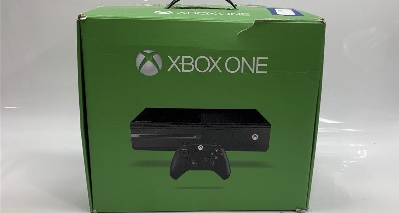 Microsoft Xbox One Black Console In Original Box. Working Great.