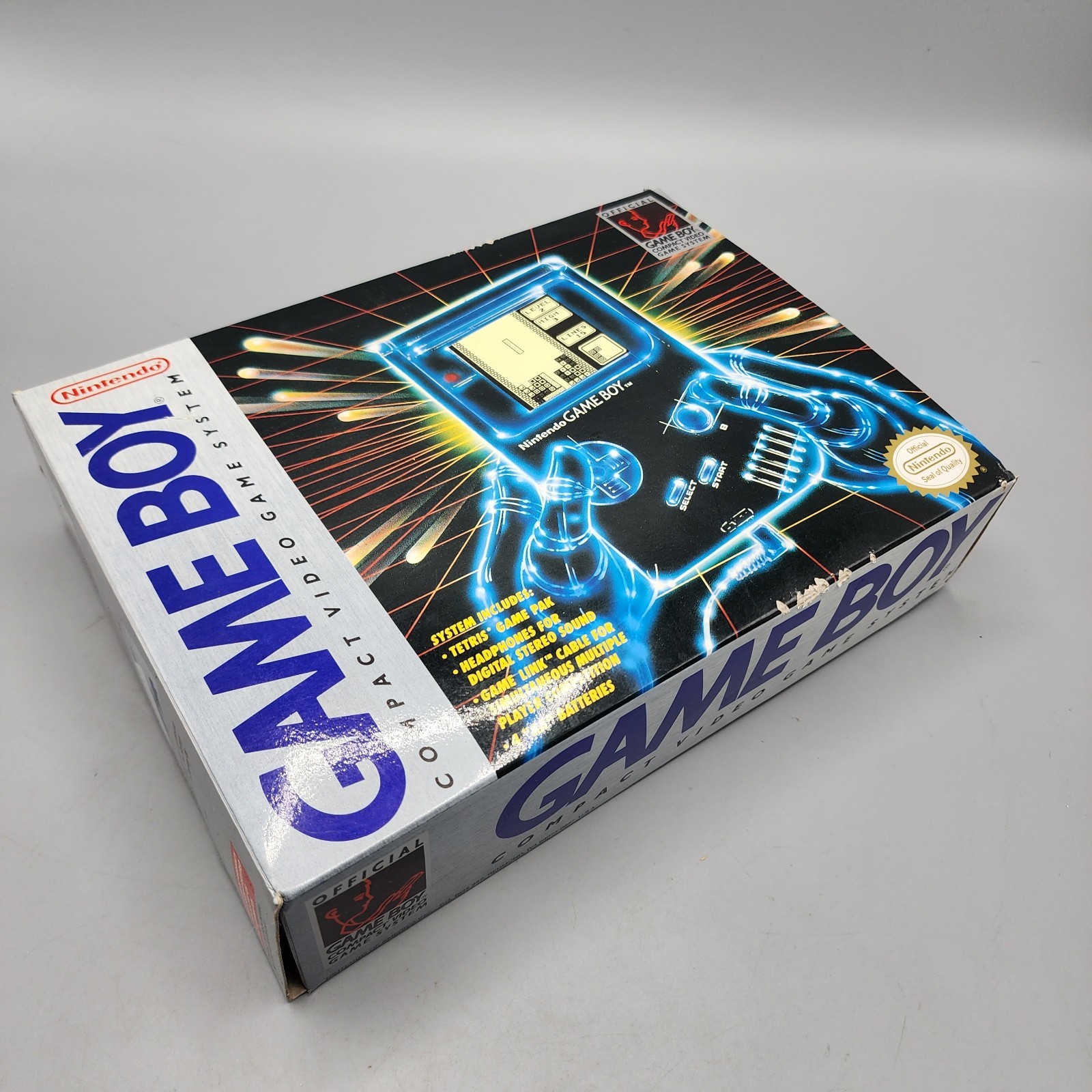 Nintendo Game Boy Handheld System 1989 DMG-01 In Box w/ Manuals & Tetris – CLEAN