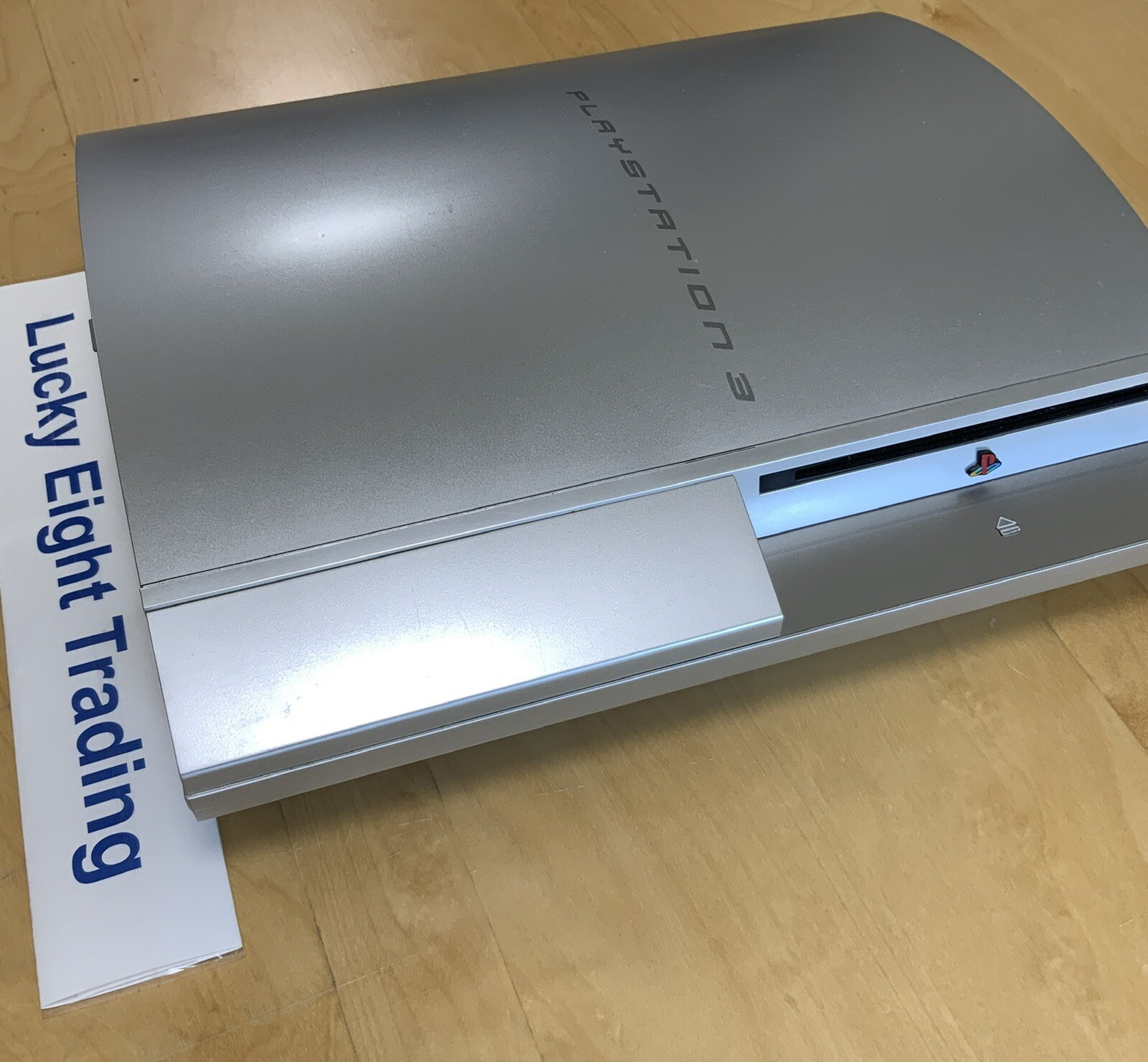 PS3 Satin Silver 80GB CECHL Console Full Accessories PlayStation 3 Fat [CC]
