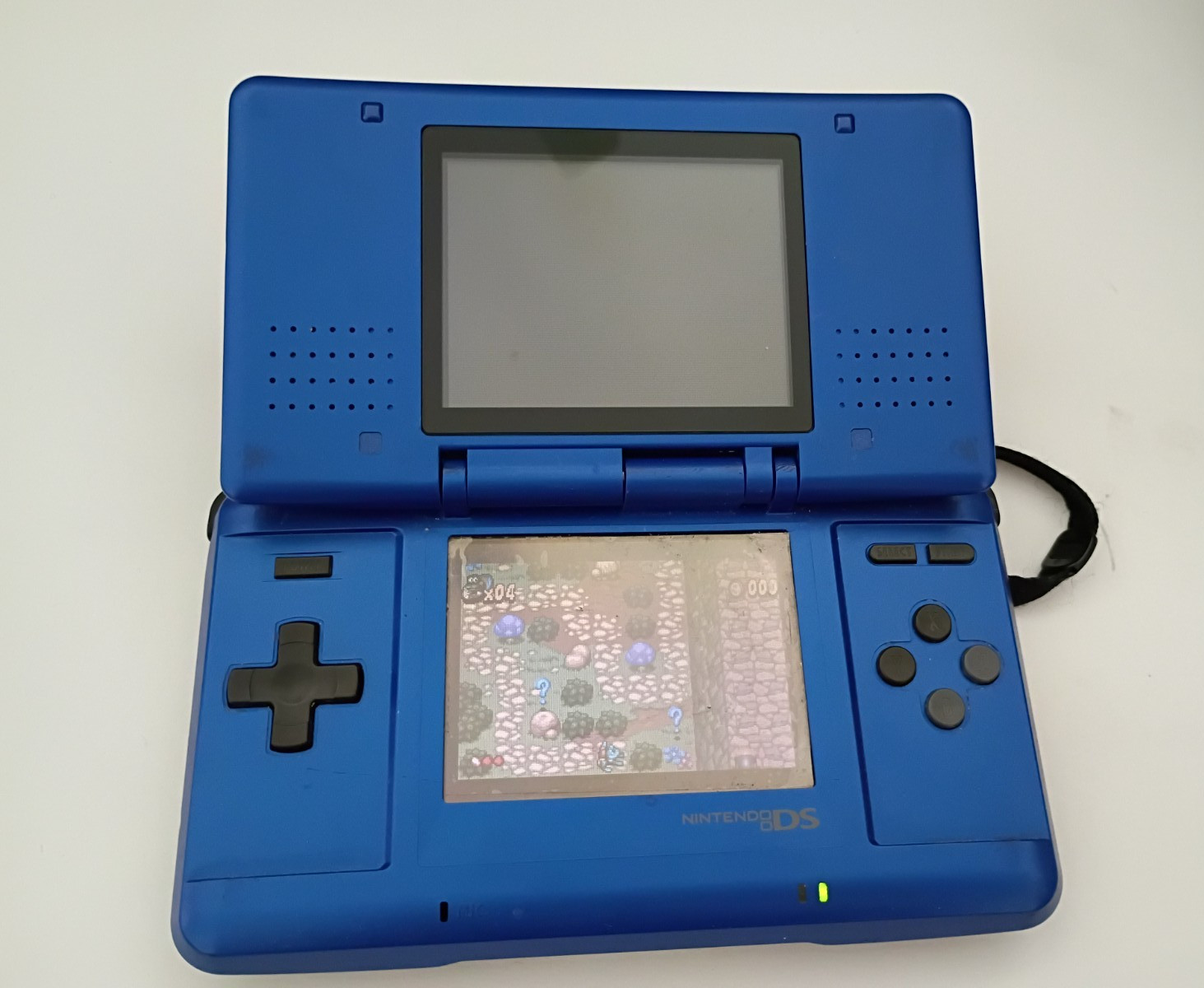 Nintendo DS Model NTR-001 (Cobalt Blue) – Tested And Working Console And Charger
