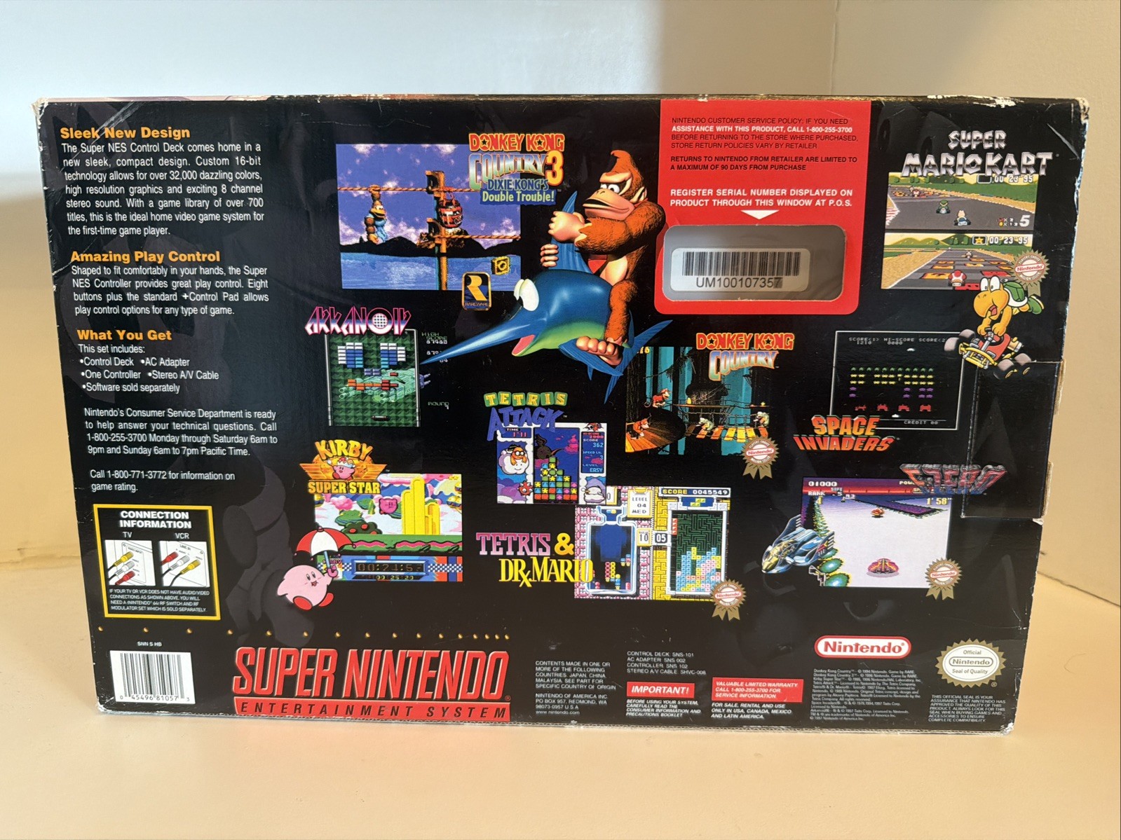 Super Nintendo SNES Control Deck ( SNES Mini ) Extra SNES Controller