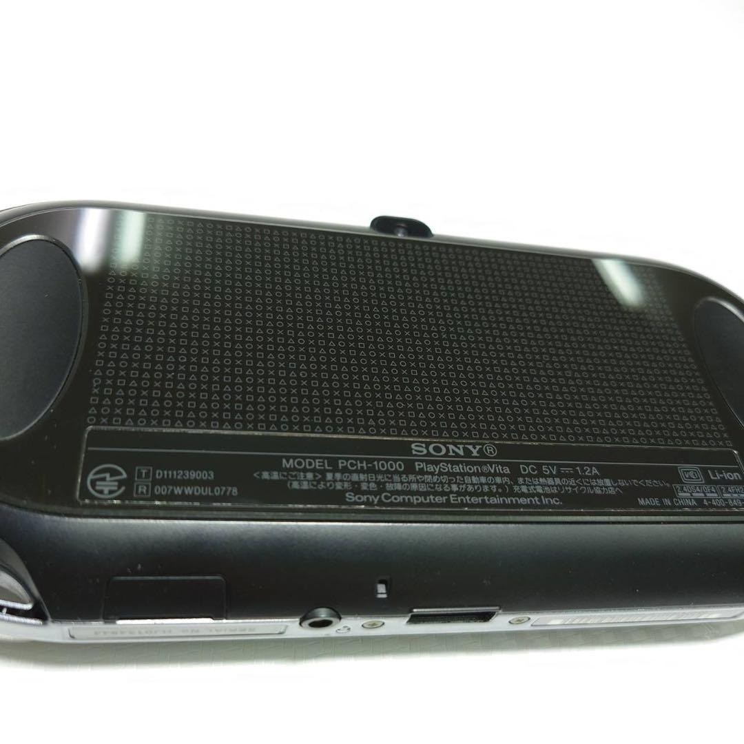 Sony PS Vita PCH-1000 Crystal Black OLED Wi-Fi Boxed Complete Near Mint 7069