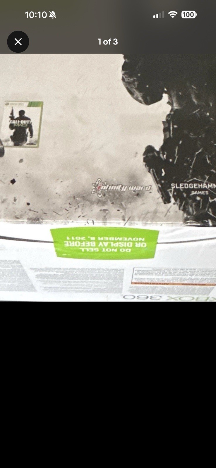 Microsoft Xbox 360 Call of Duty MW3 Limited Edition 320GB HDMI Console