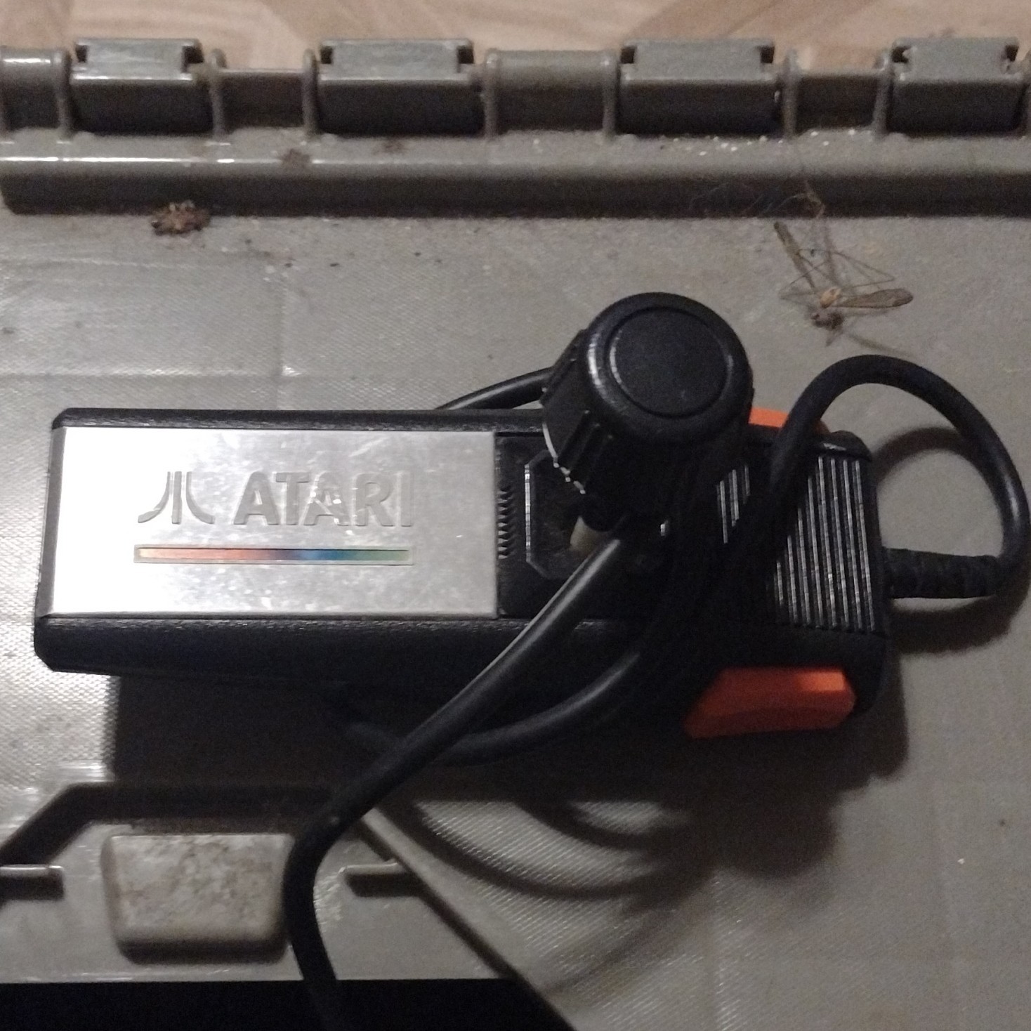 Atari 2600 CX-2600 Black/Brown Home Console RF NTSC 1977 w/ Joystick,Paddles